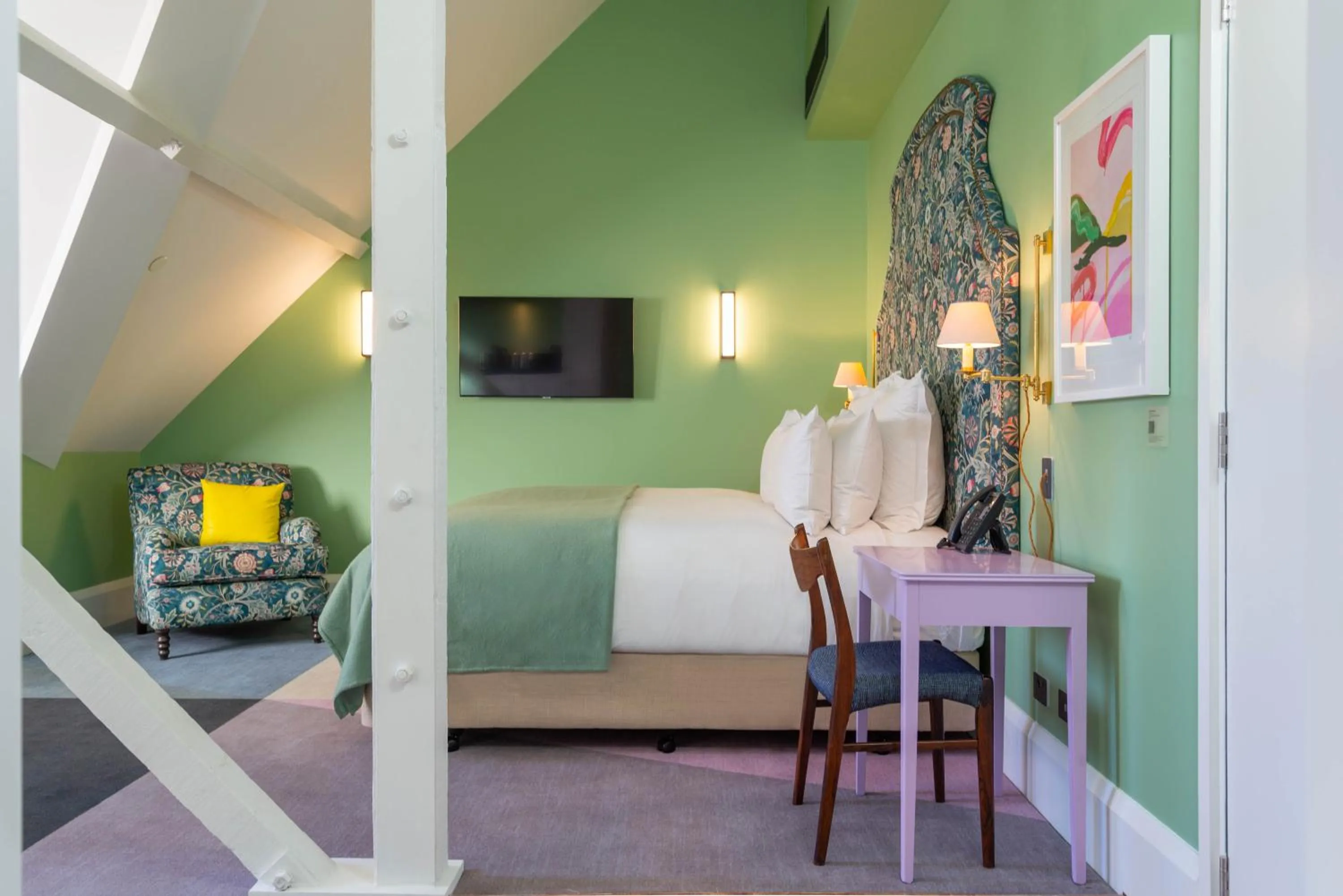 Bedroom, Bed in The Observatory Hotel Christchurch