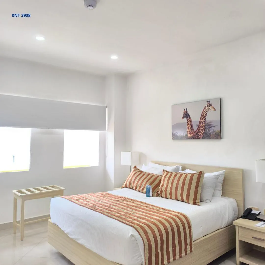 Bed in Hotel Neiva Plaza