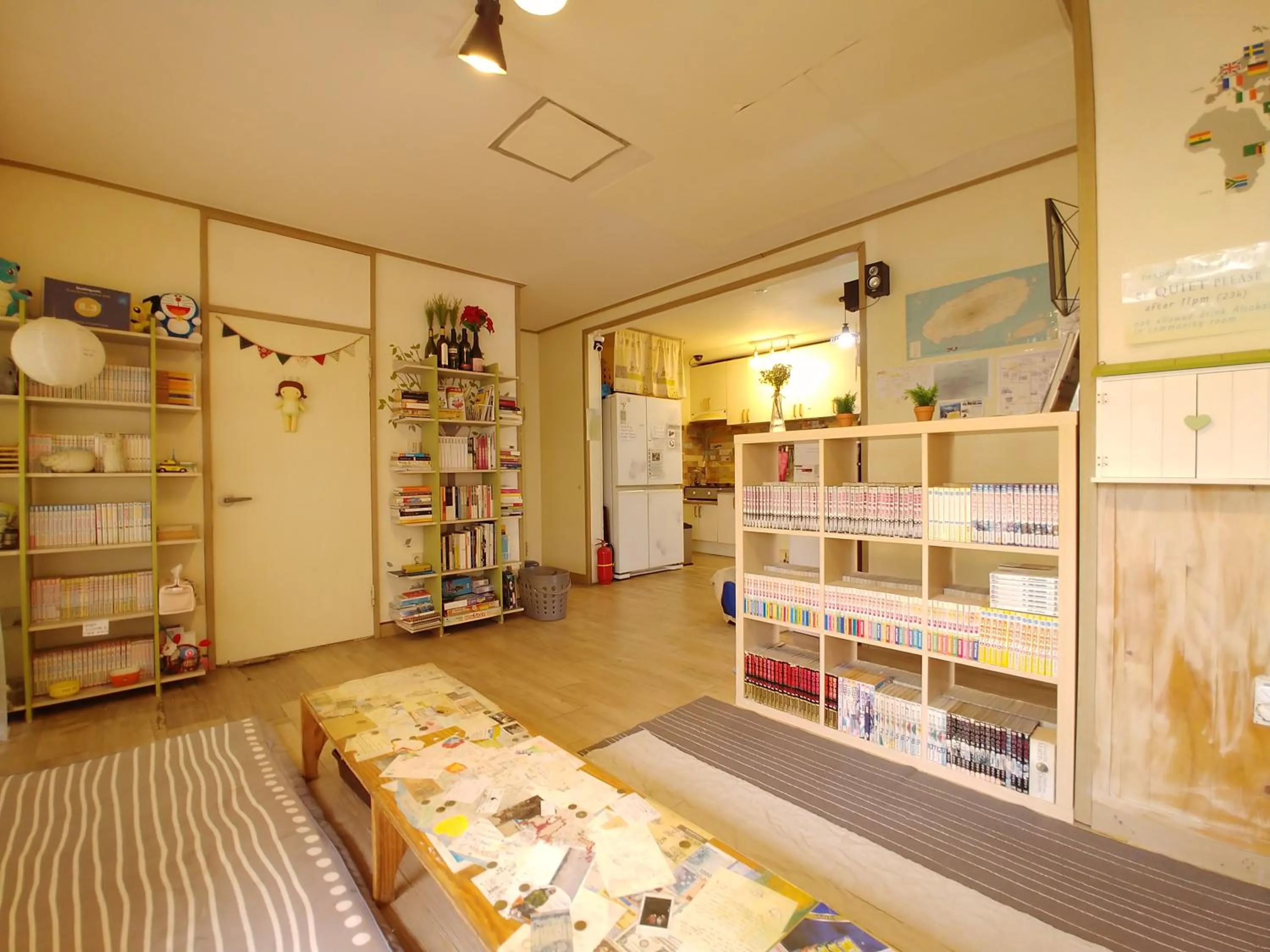 Living room in Greenday Guesthouse