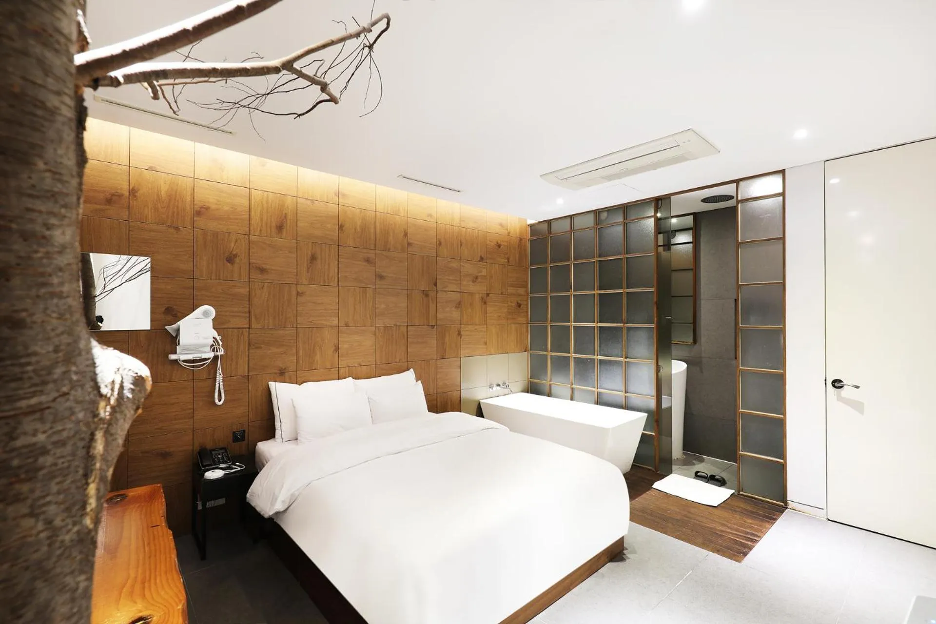 Bed in Hotel The Designers Jongro