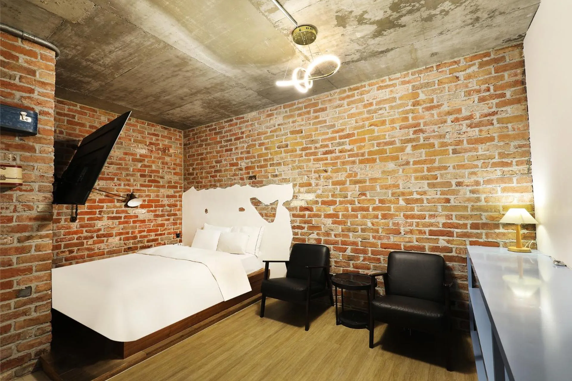 Bed in Hotel The Designers Jongro