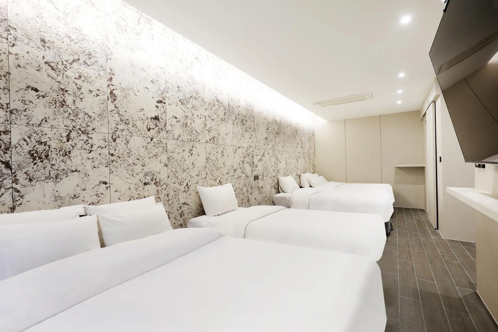 Bedroom, Bed in Hotel The Designers Jongro