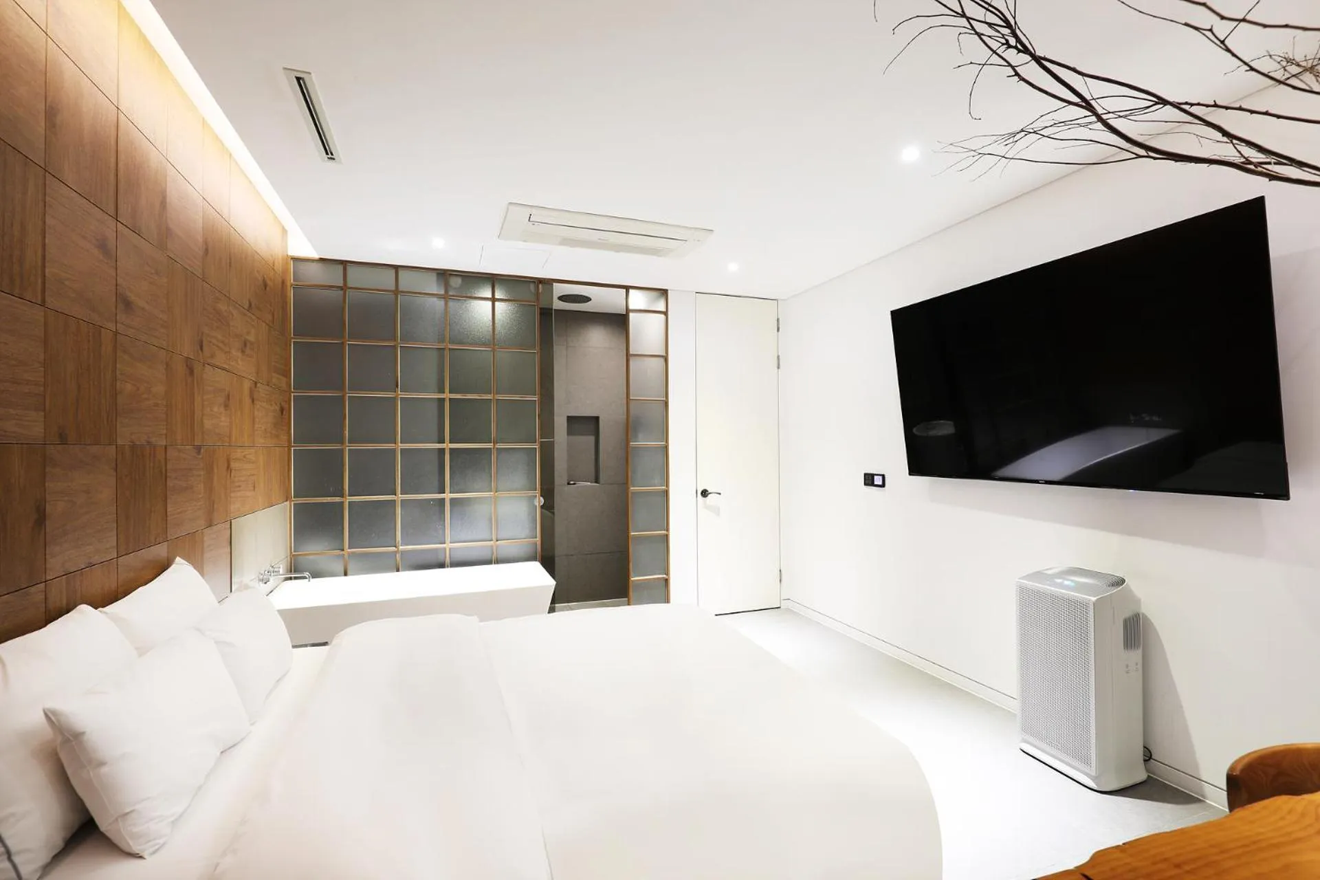 Bed in Hotel The Designers Jongro