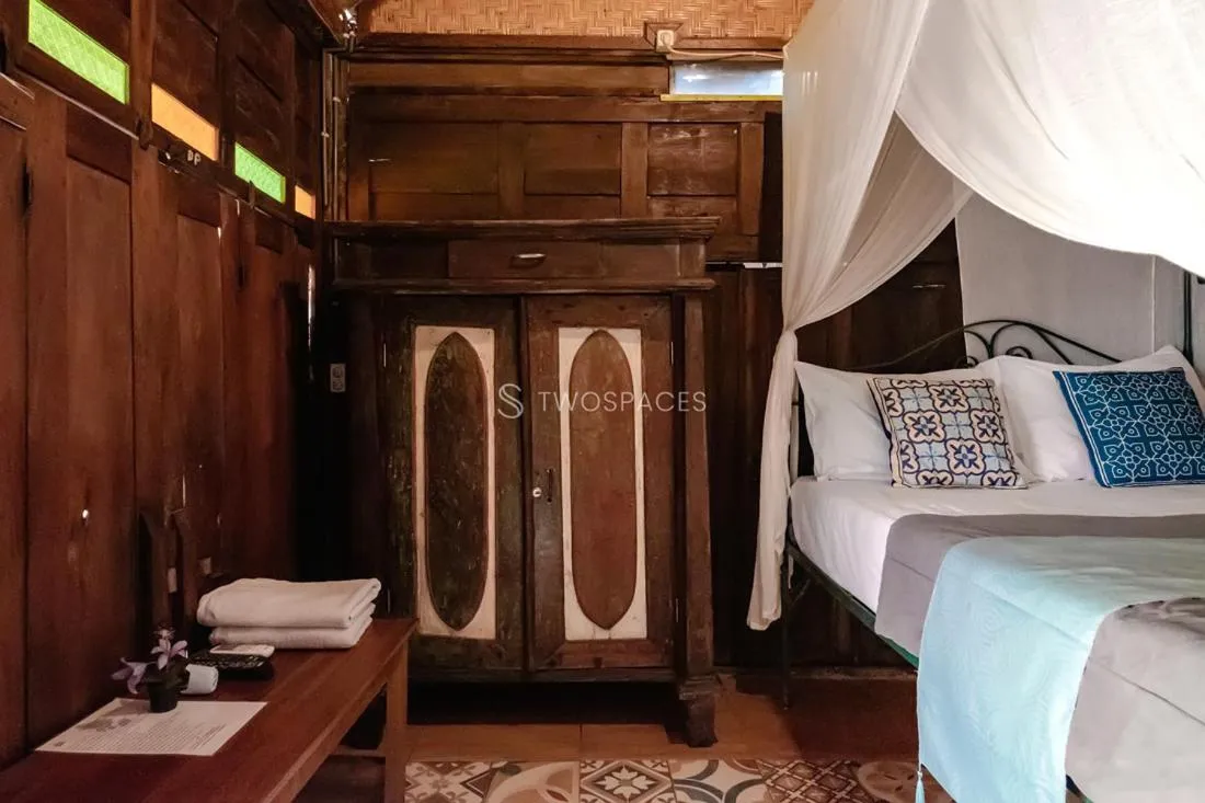 Bed in Kayu Beach Villa by TwoSpaces, Nusa Dua Beach