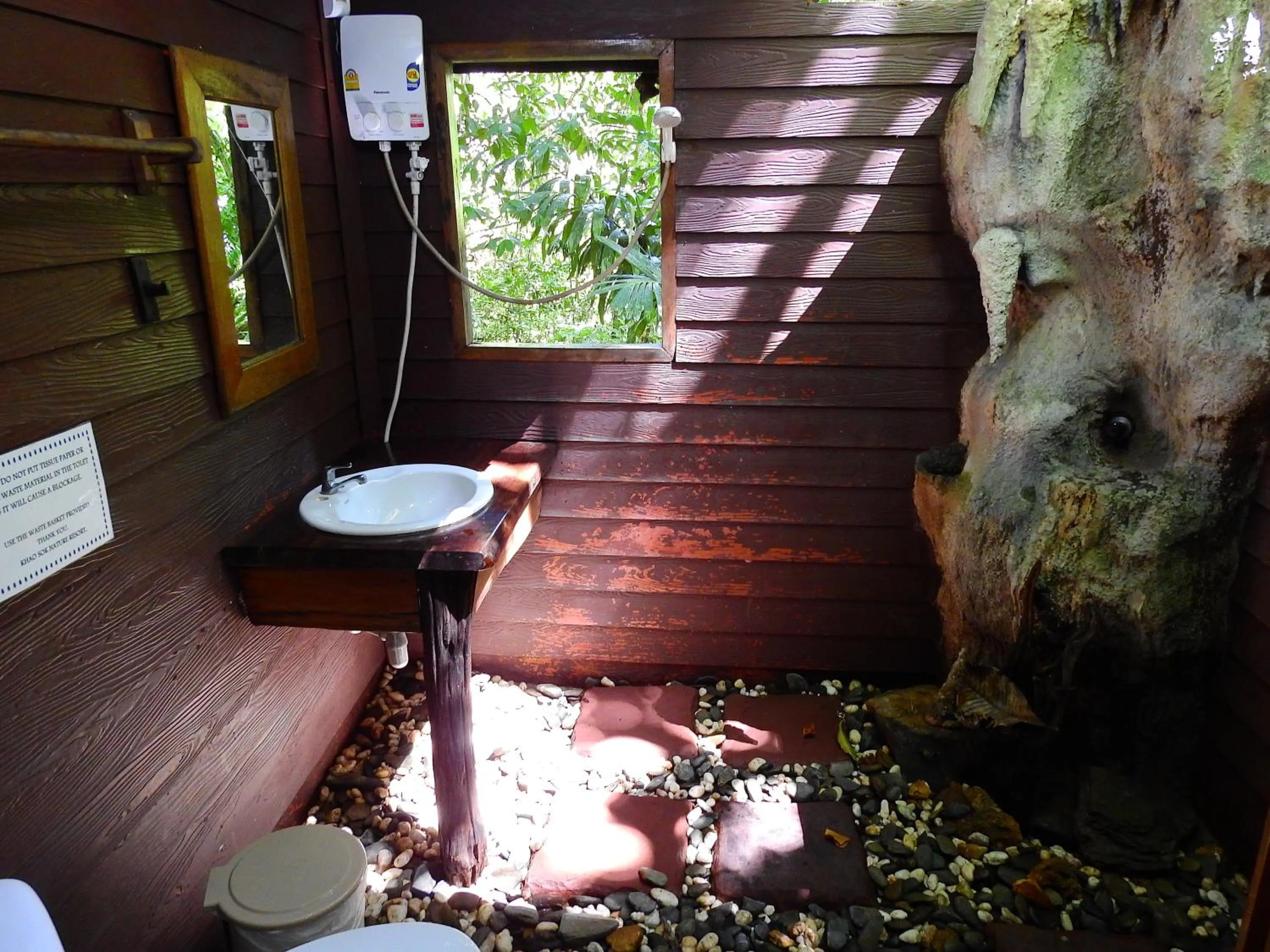 Bathroom in Khao Sok Nature Resort