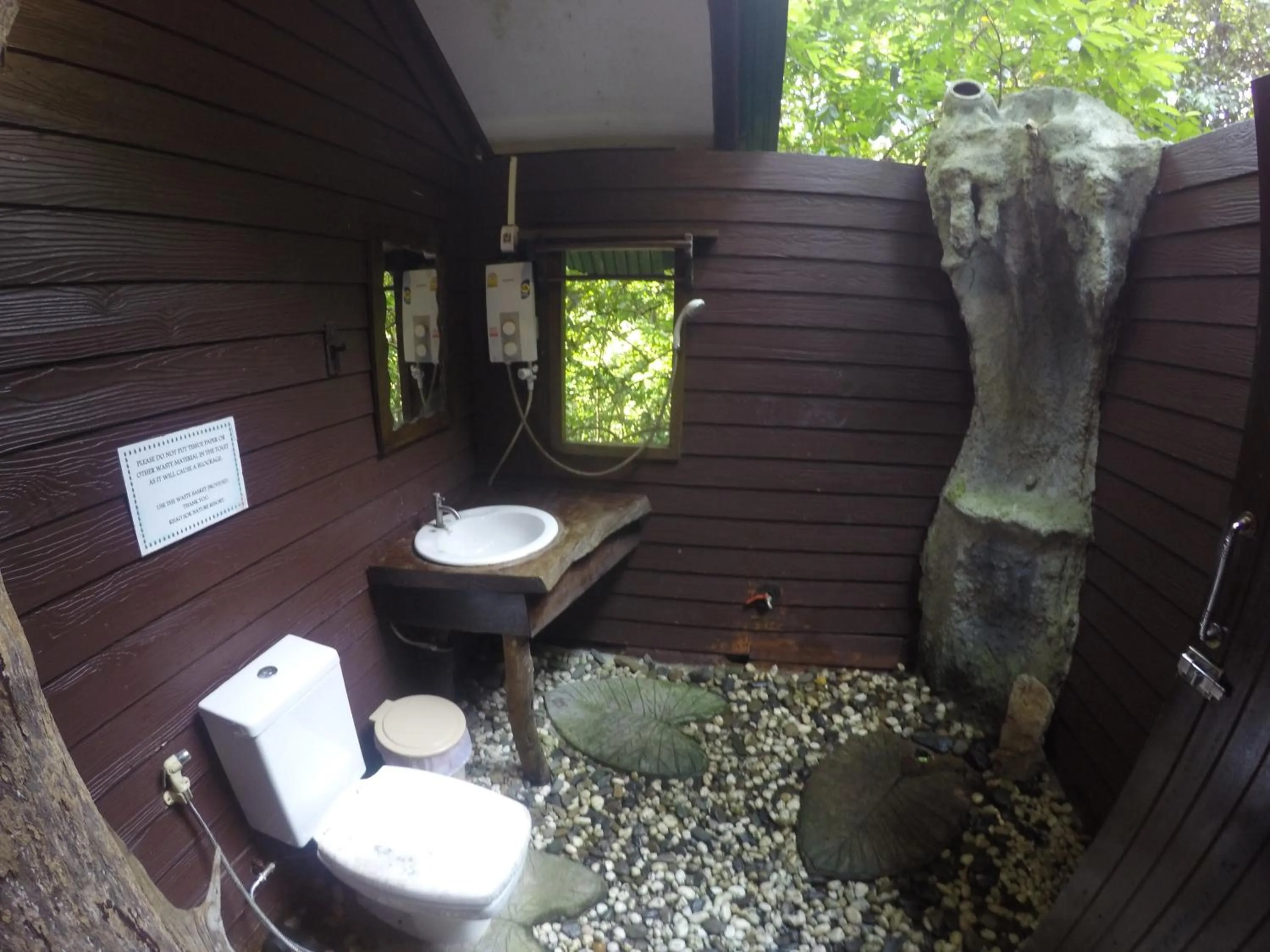 Bathroom in Khao Sok Nature Resort