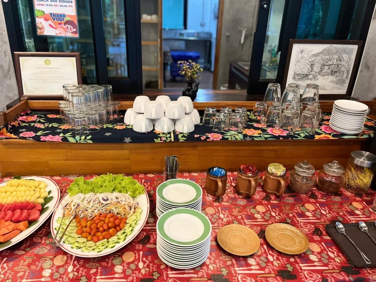 Breakfast in Khao Sok Nature Resort