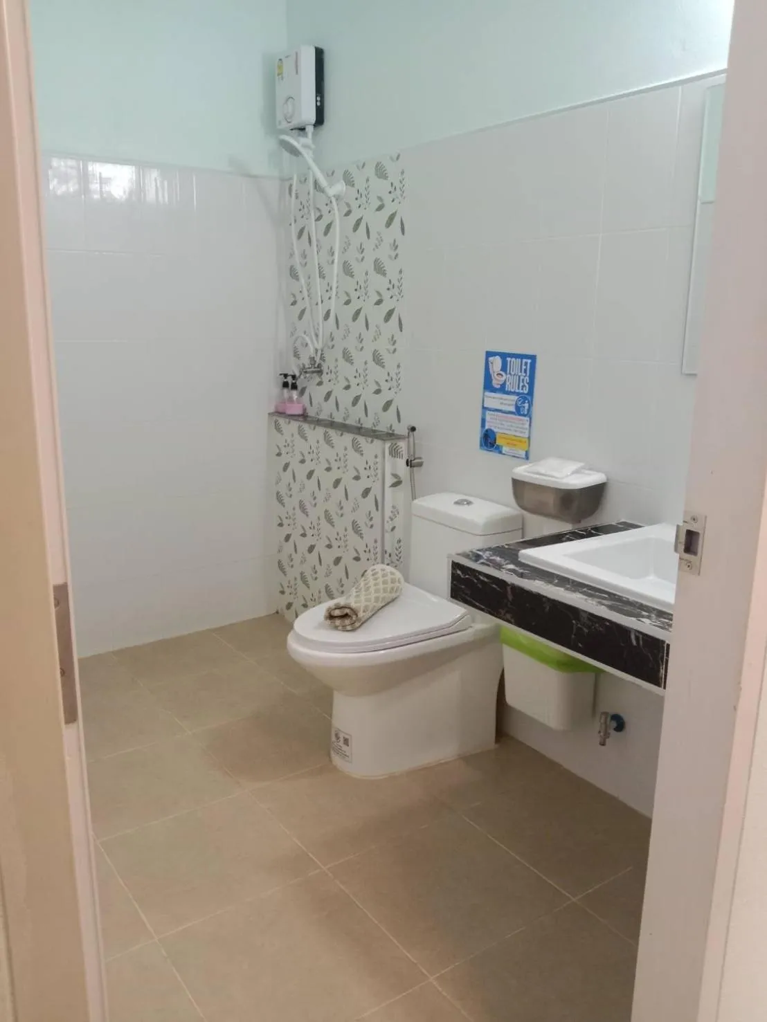 Toilet in Khao Sok Nature Place - SHA Certified