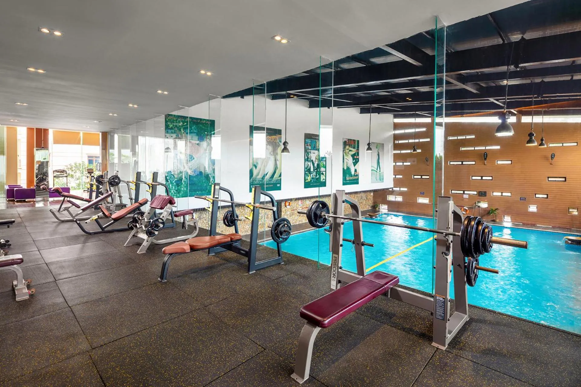 Fitness centre/facilities in Ravatel Style Hotel Bac Giang