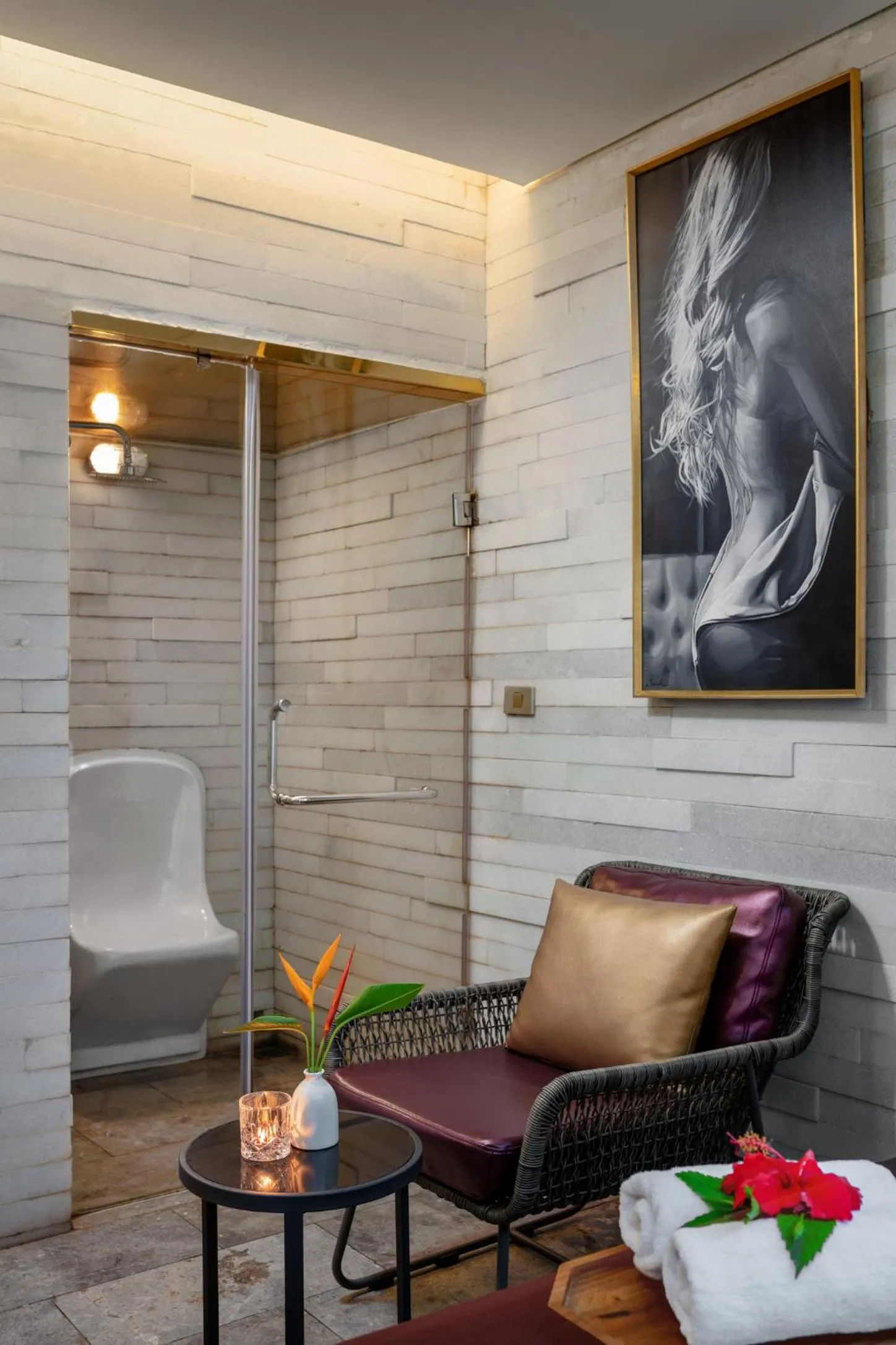 Sauna in Ravatel Style Hotel Bac Giang