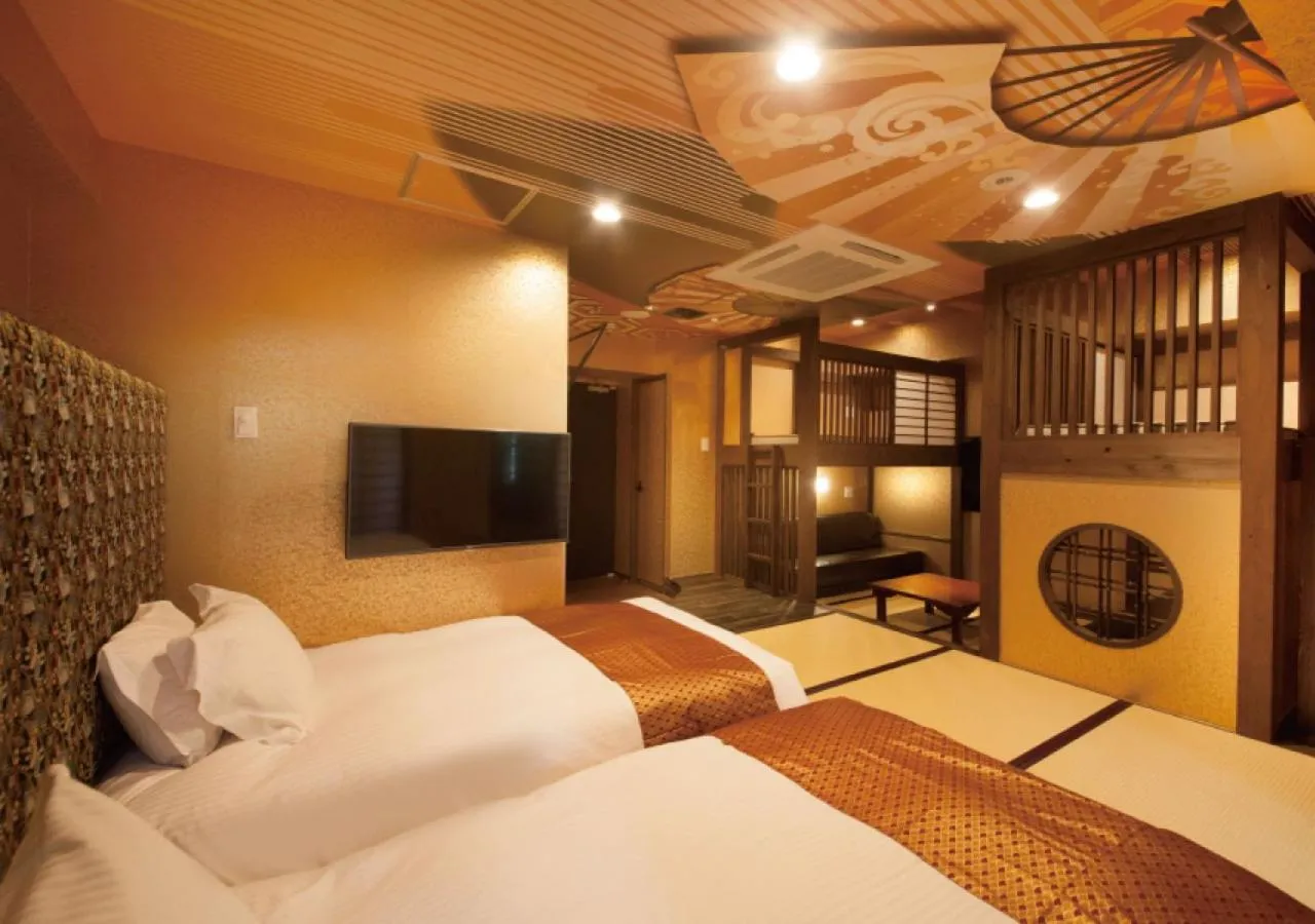 Bed in Centurion Hotel Ueno