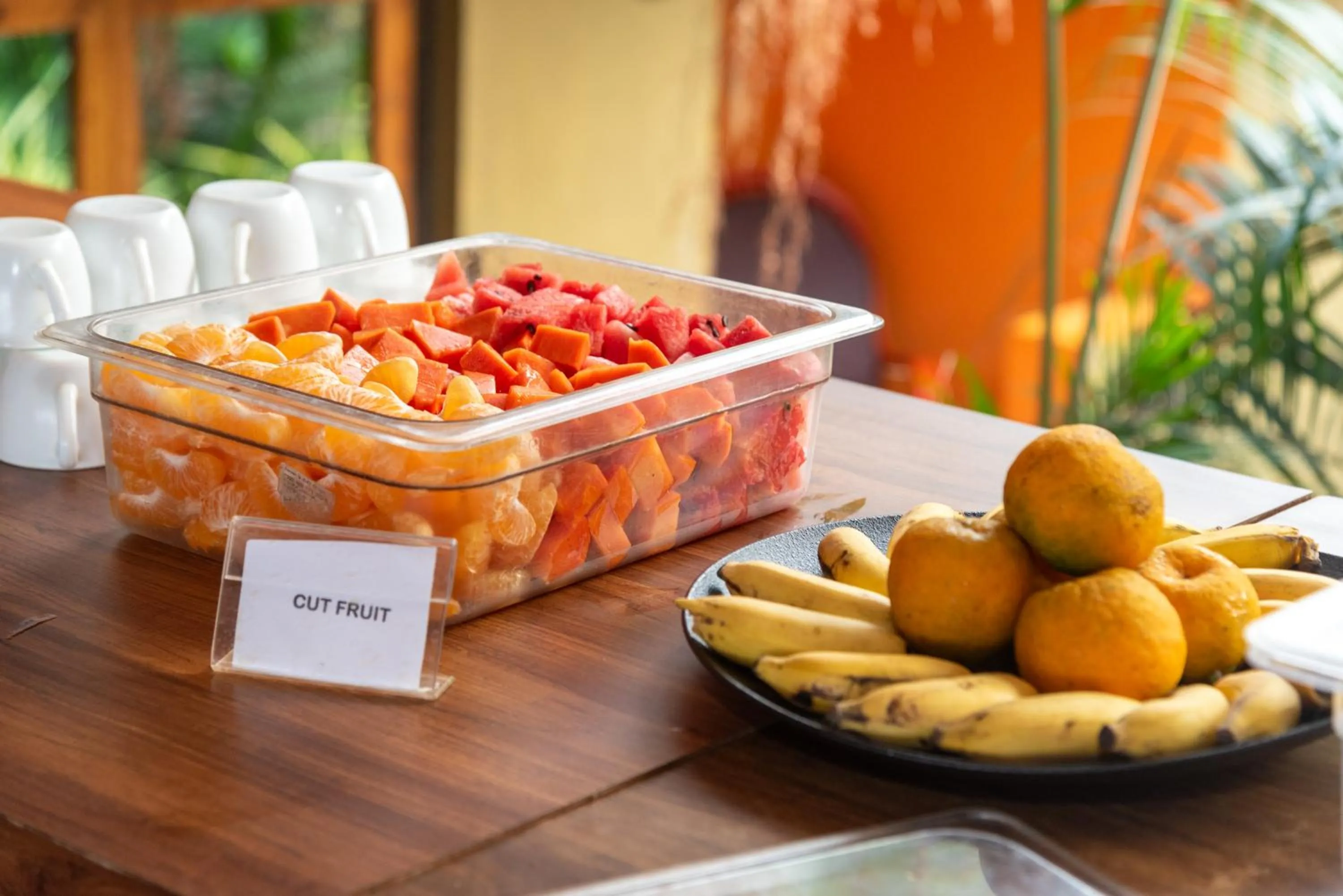 Breakfast in Amadi Beach Front Resort