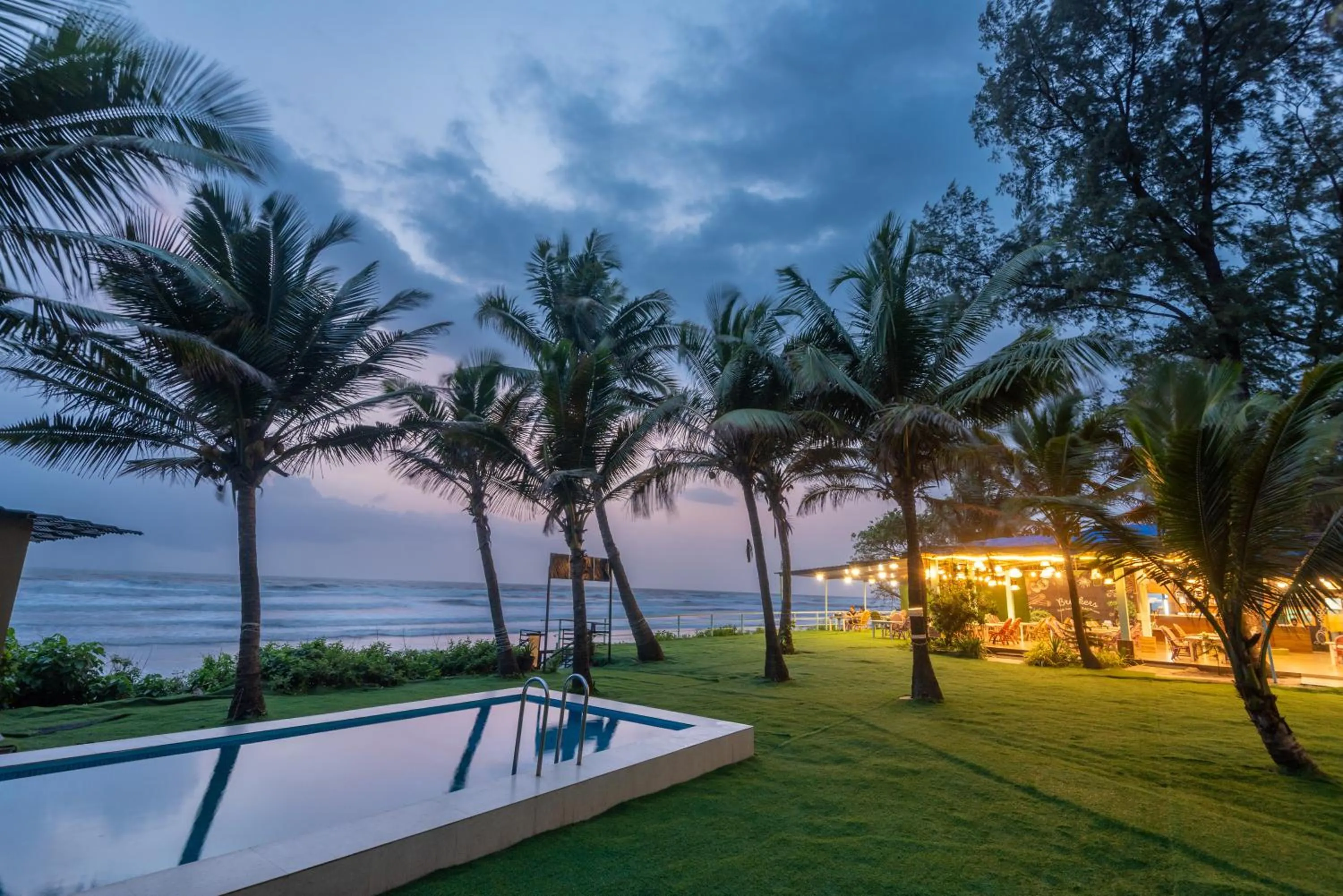 Garden view in Amadi Beach Front Resort