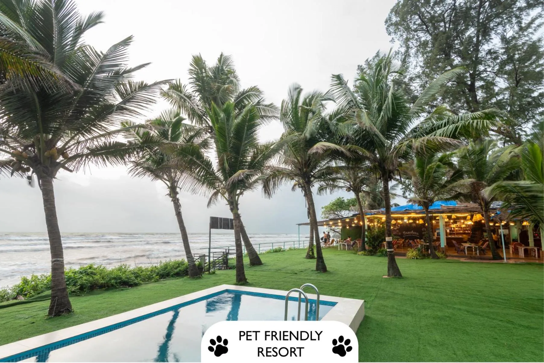 Restaurant/places to eat in Amadi Beach Front Resort