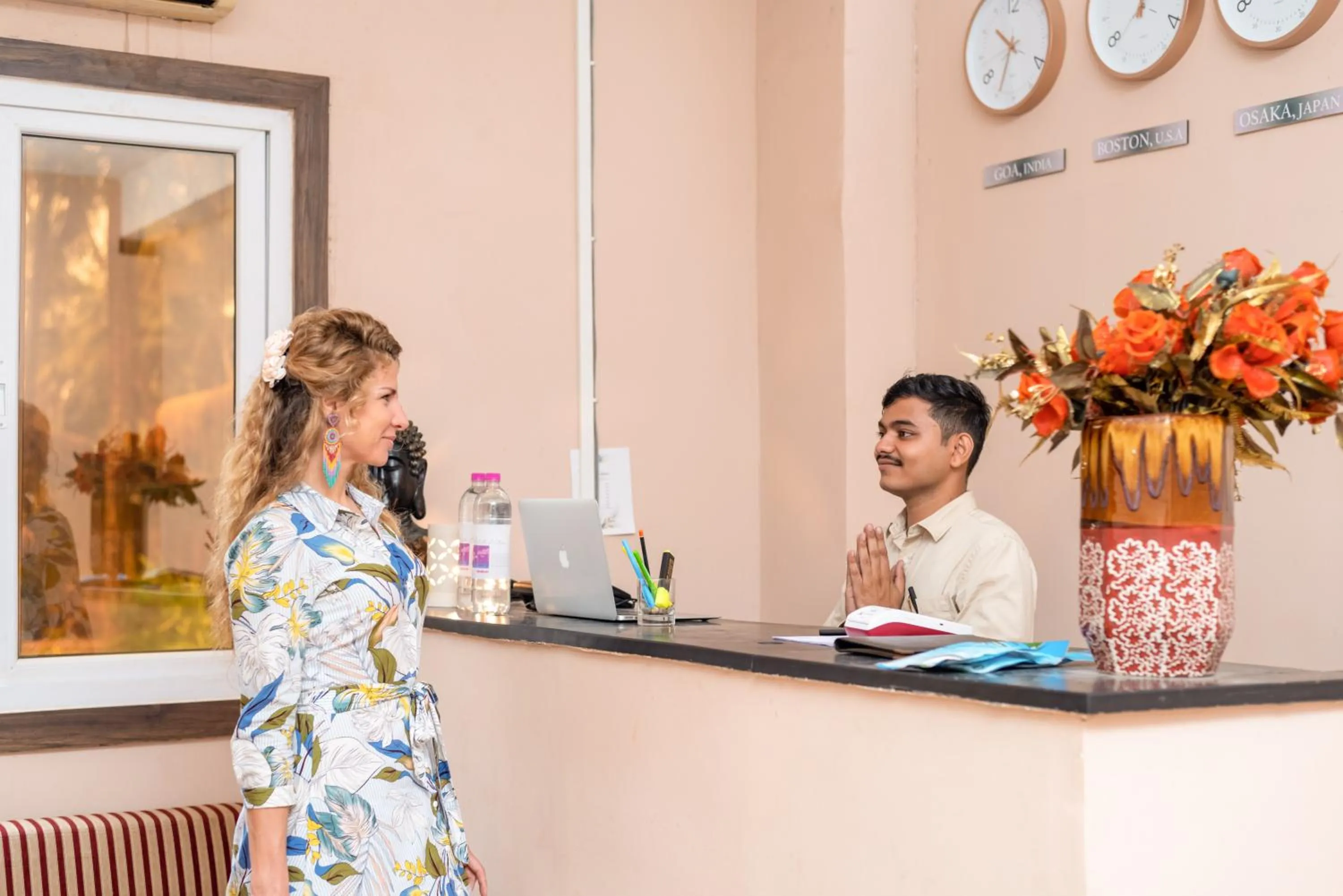Staff in Amadi Beach Front Resort
