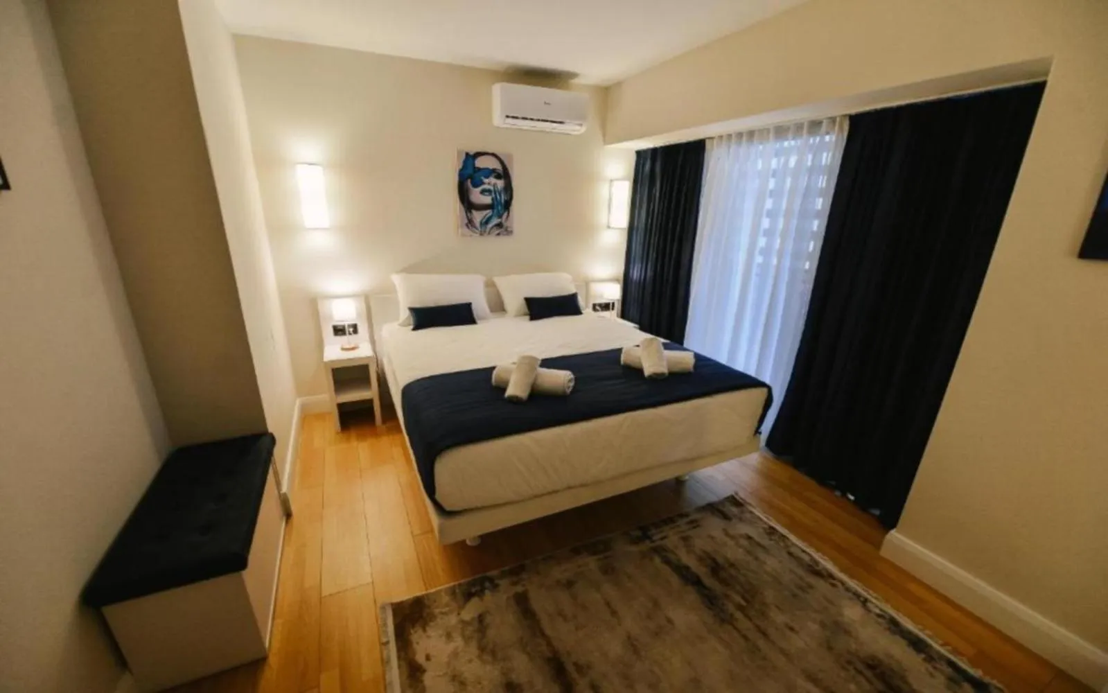 Bed in Batumi Luxury Resort & Sea View Aparthotel