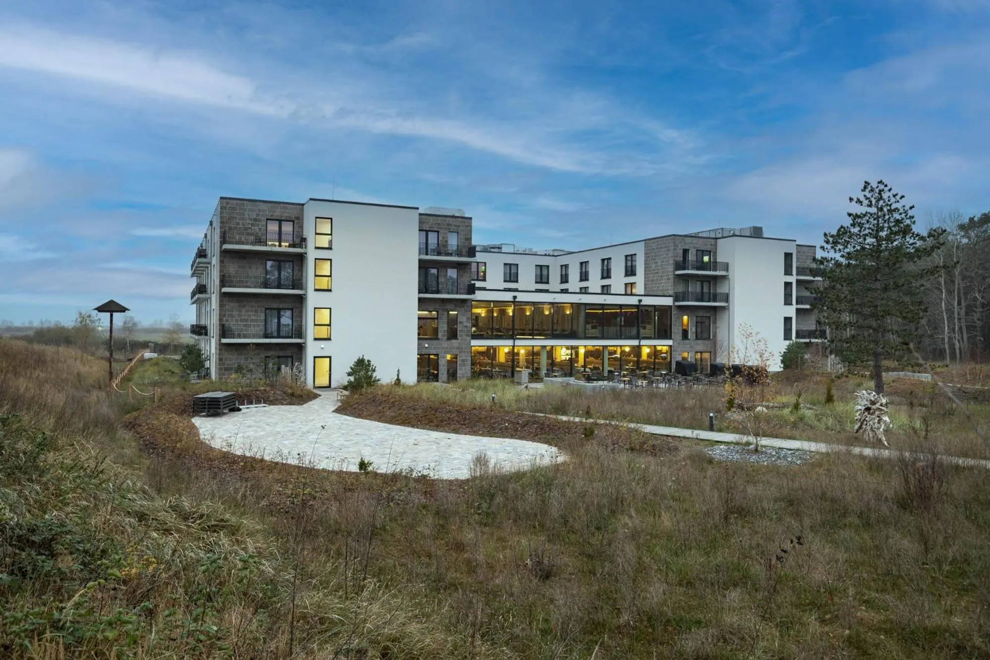 Property building in Santé Royale Rügen Resort