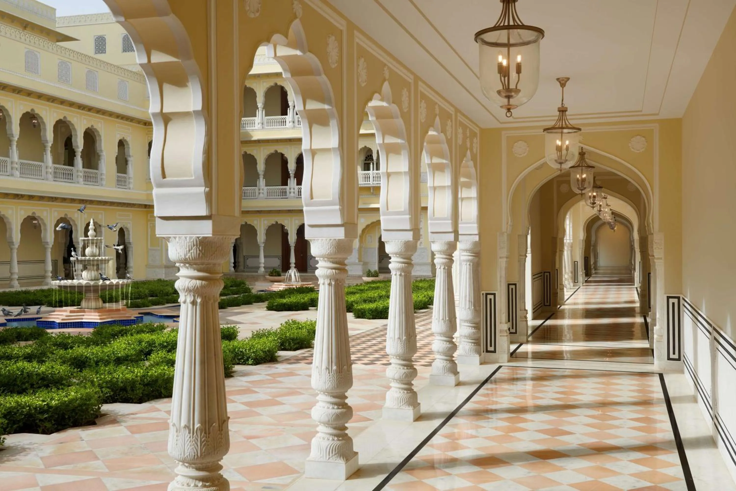 Patio in Hyatt Regency Jaipur Mansarovar