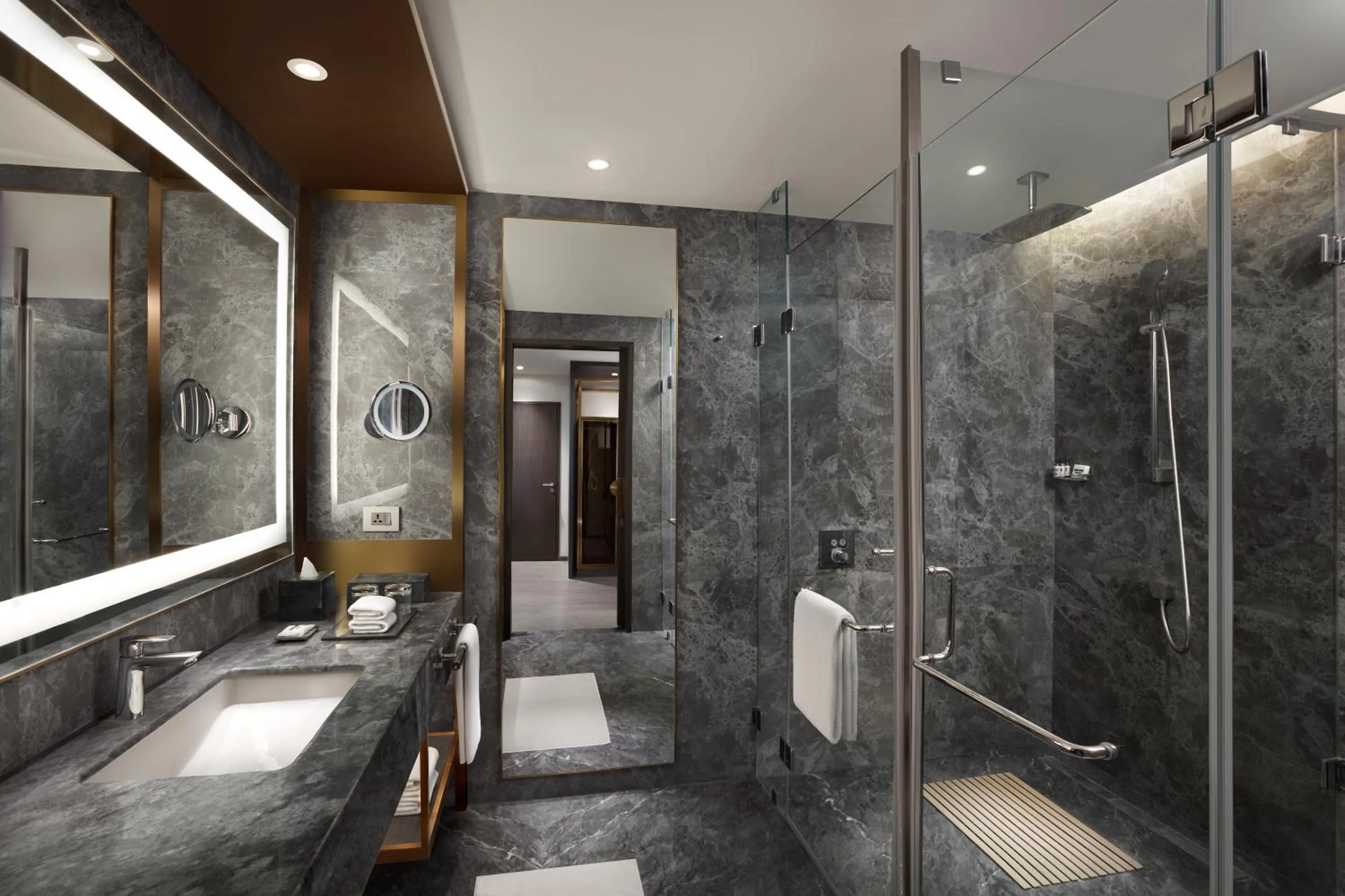 Bathroom in Hyatt Regency Jaipur Mansarovar