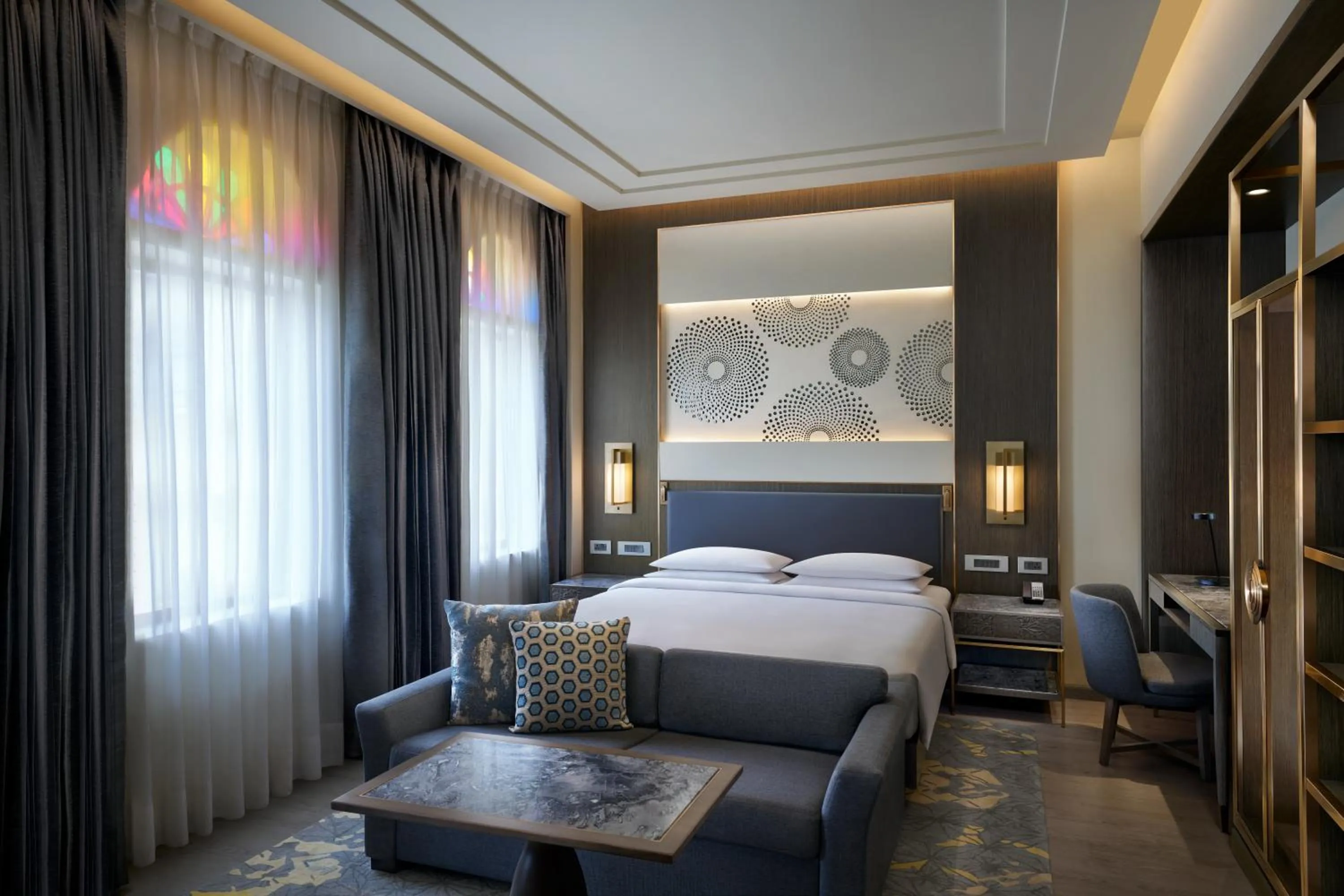 Bedroom, Bed in Hyatt Regency Jaipur Mansarovar