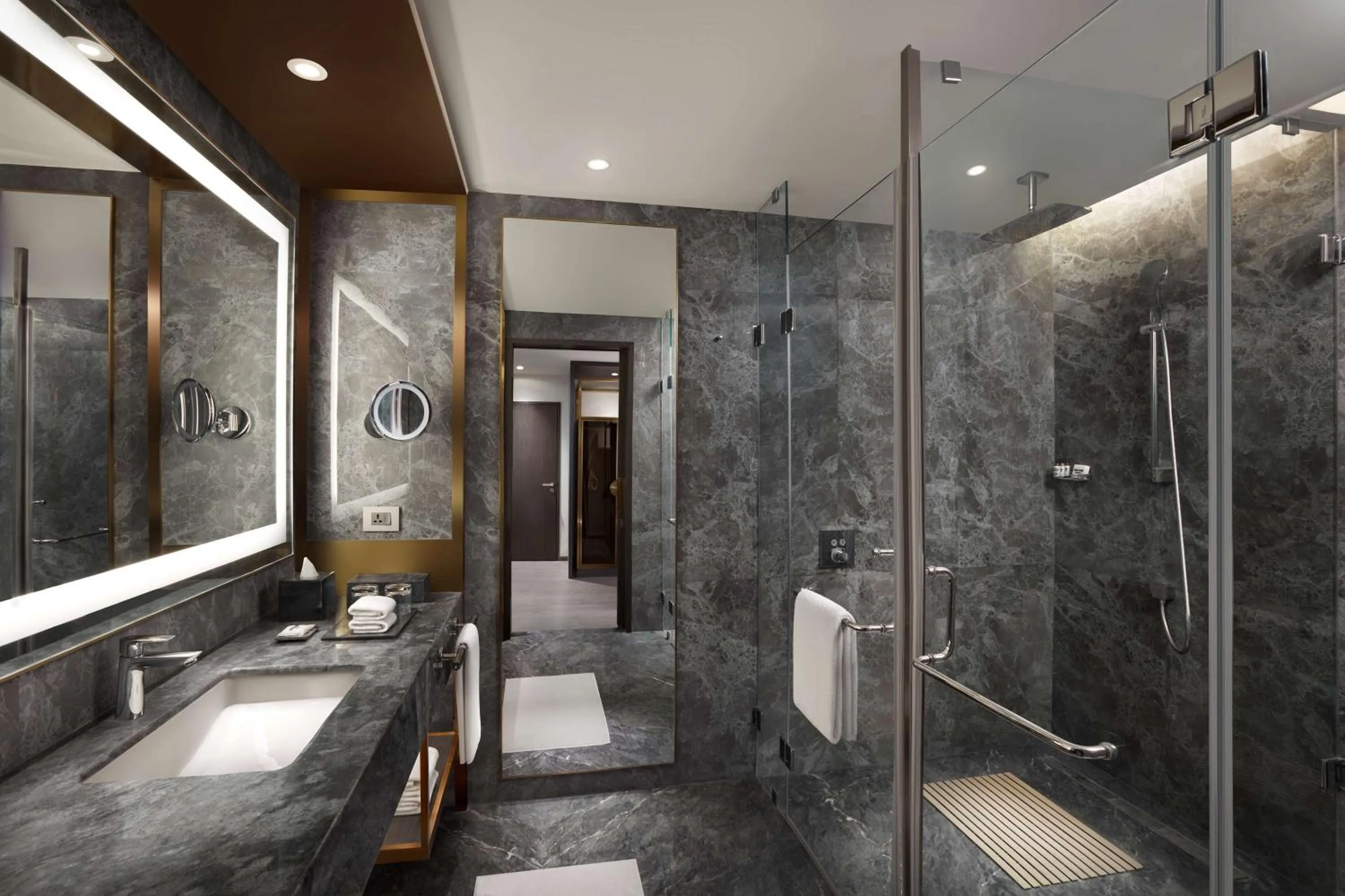 Bathroom in Hyatt Regency Jaipur Mansarovar