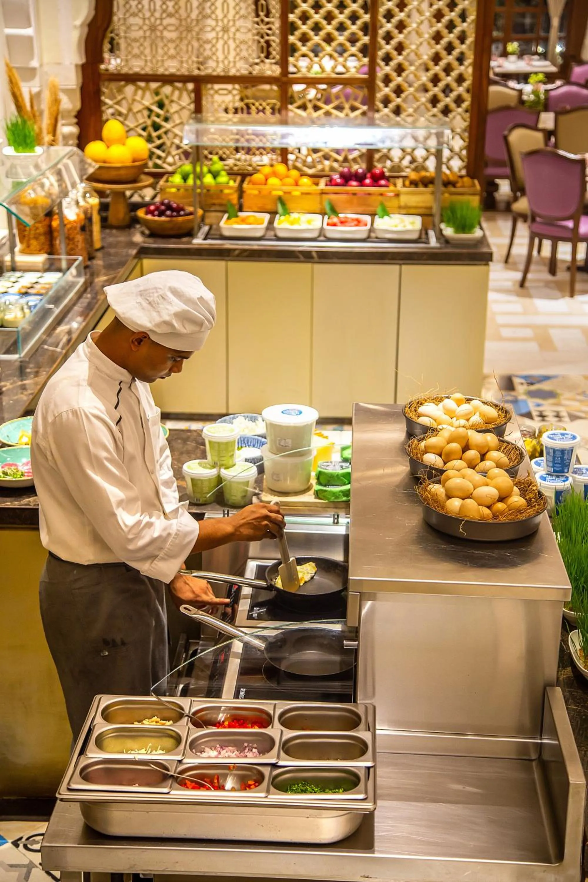 Restaurant/places to eat in Hyatt Regency Jaipur Mansarovar