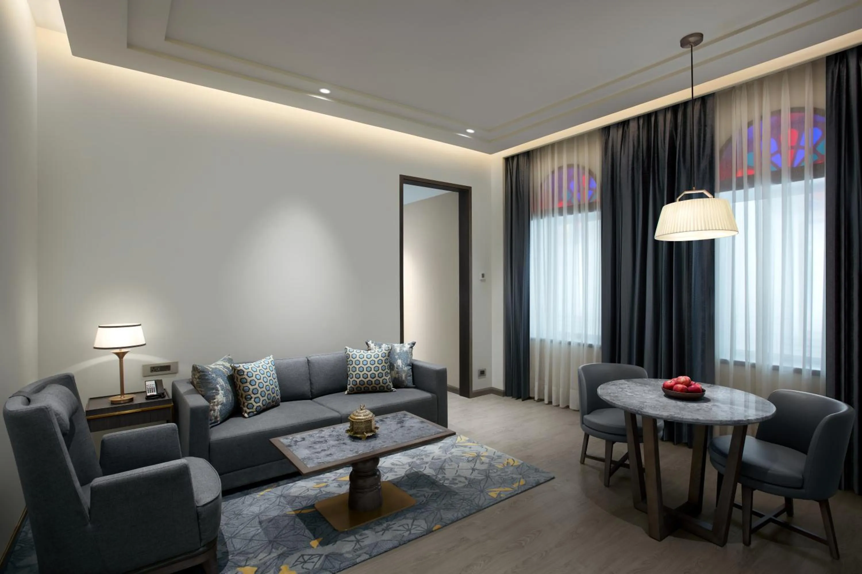 Living room in Hyatt Regency Jaipur Mansarovar