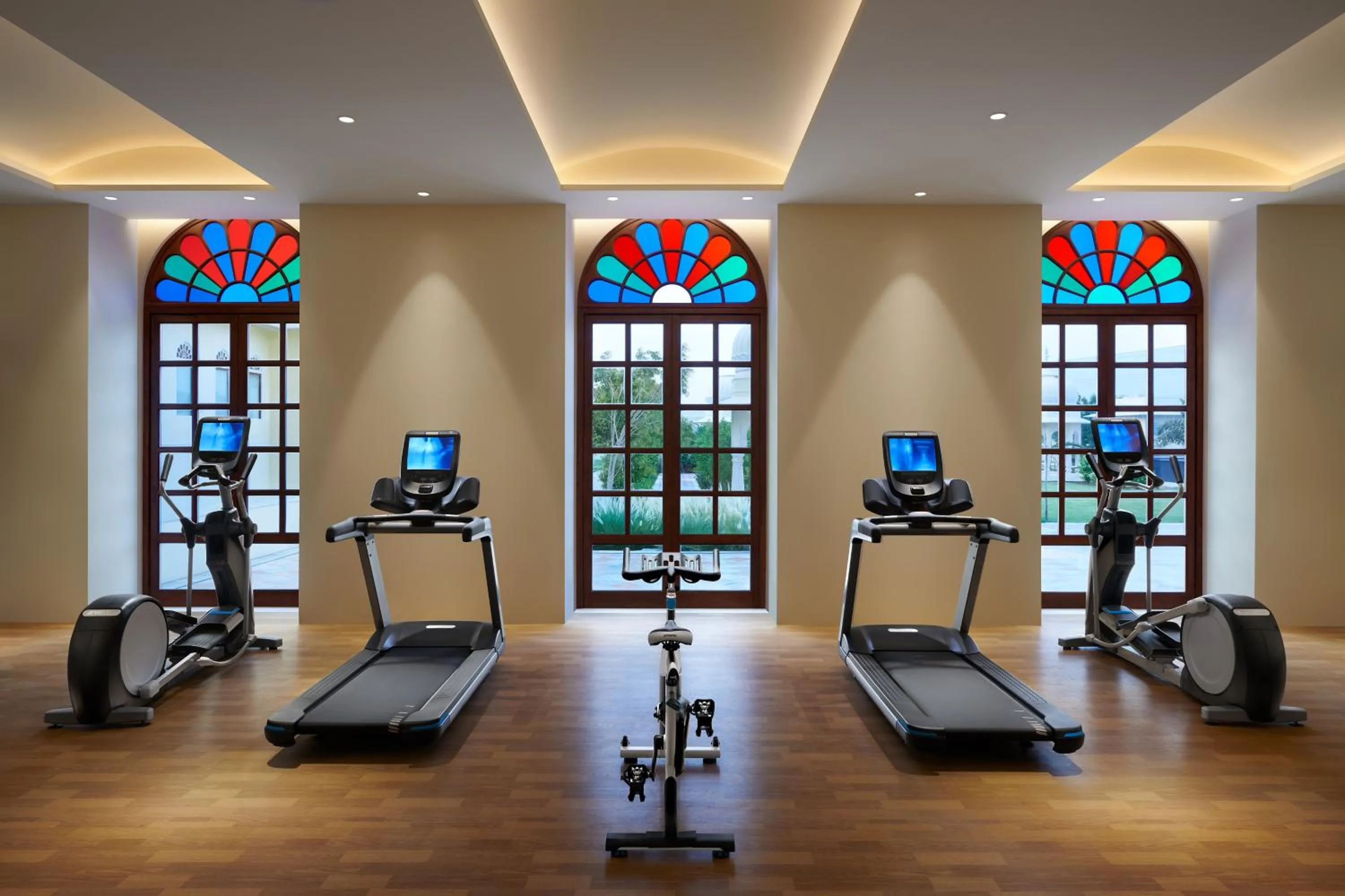 Fitness centre/facilities in Hyatt Regency Jaipur Mansarovar