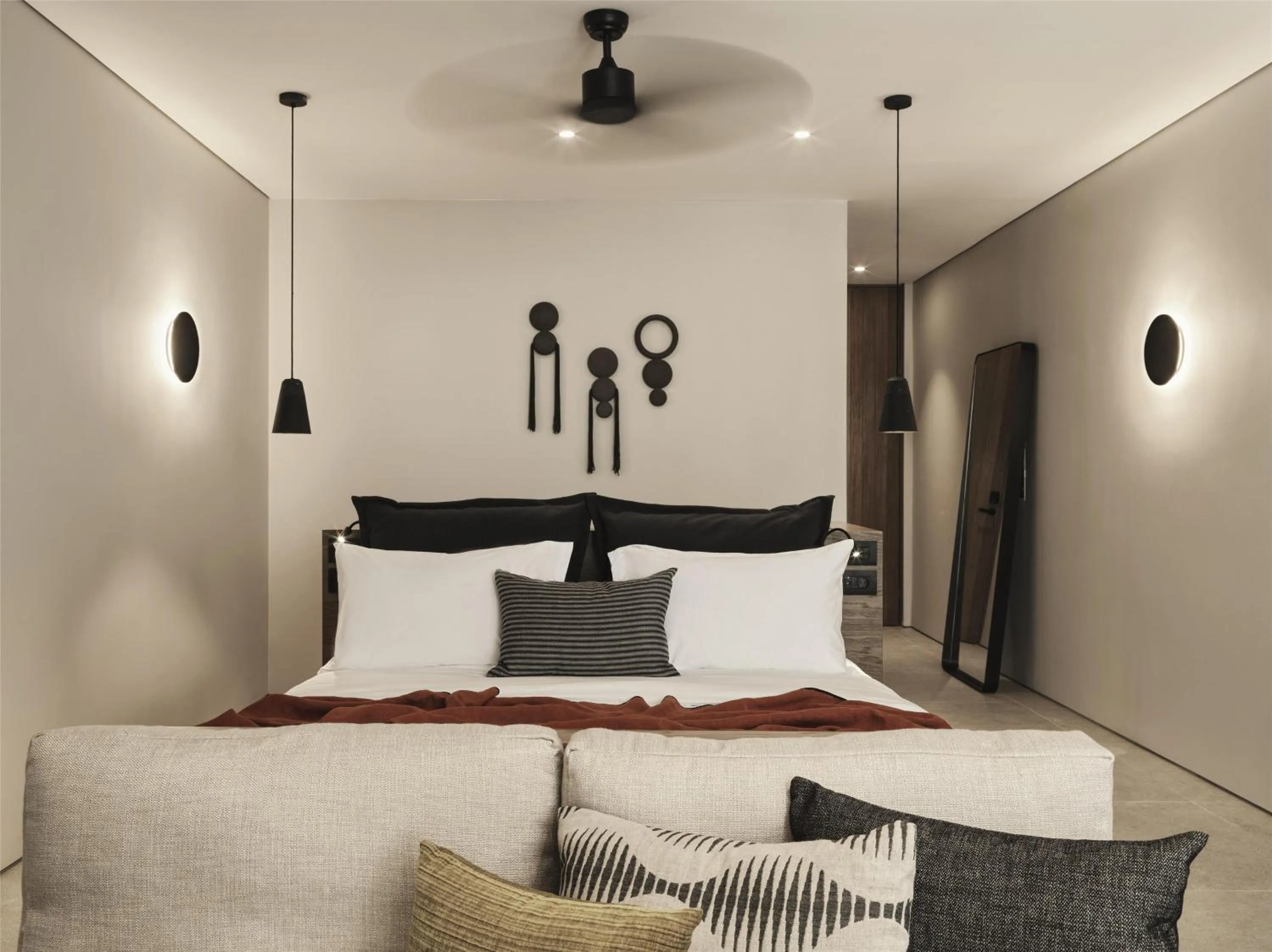 Photo of the whole room, Bed in Magma Resort Santorini, In The Unbound Collection By Hyatt