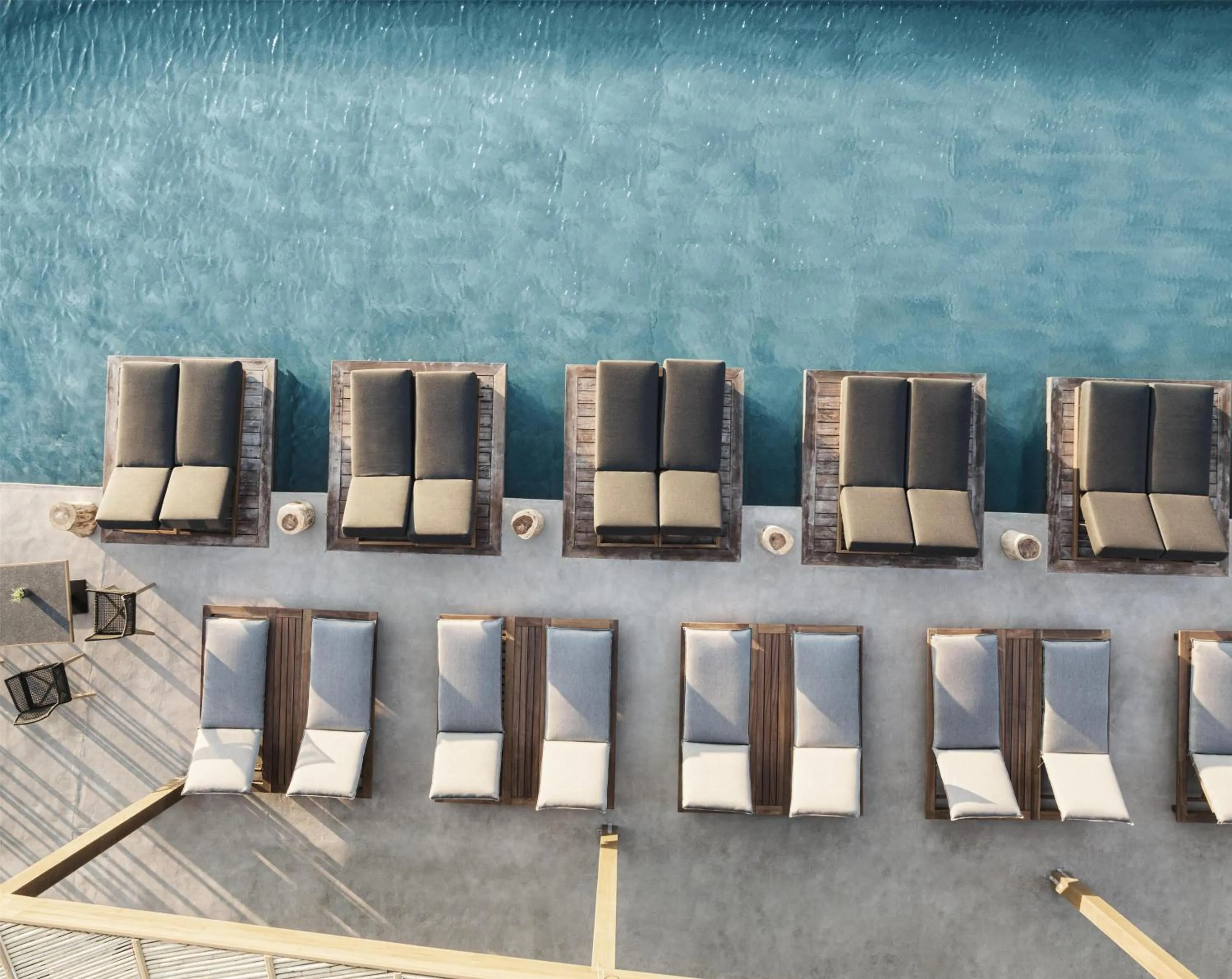 Swimming pool in Magma Resort Santorini, In The Unbound Collection By Hyatt