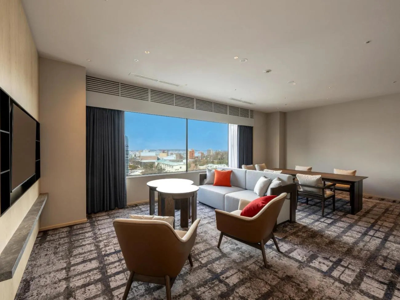 Living room in ANA Crowne Plaza Akita by IHG