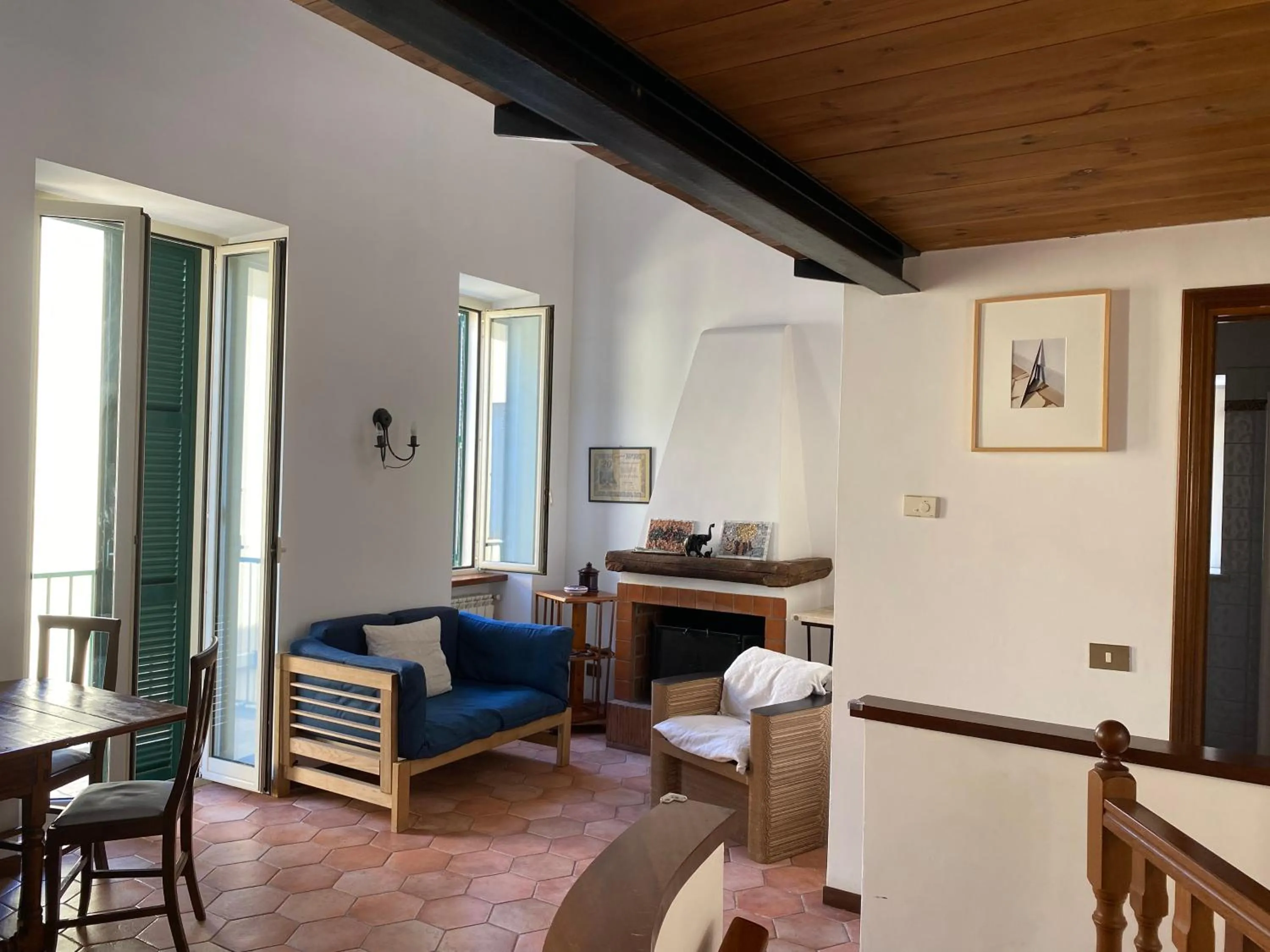 Living room in La luce del borgo