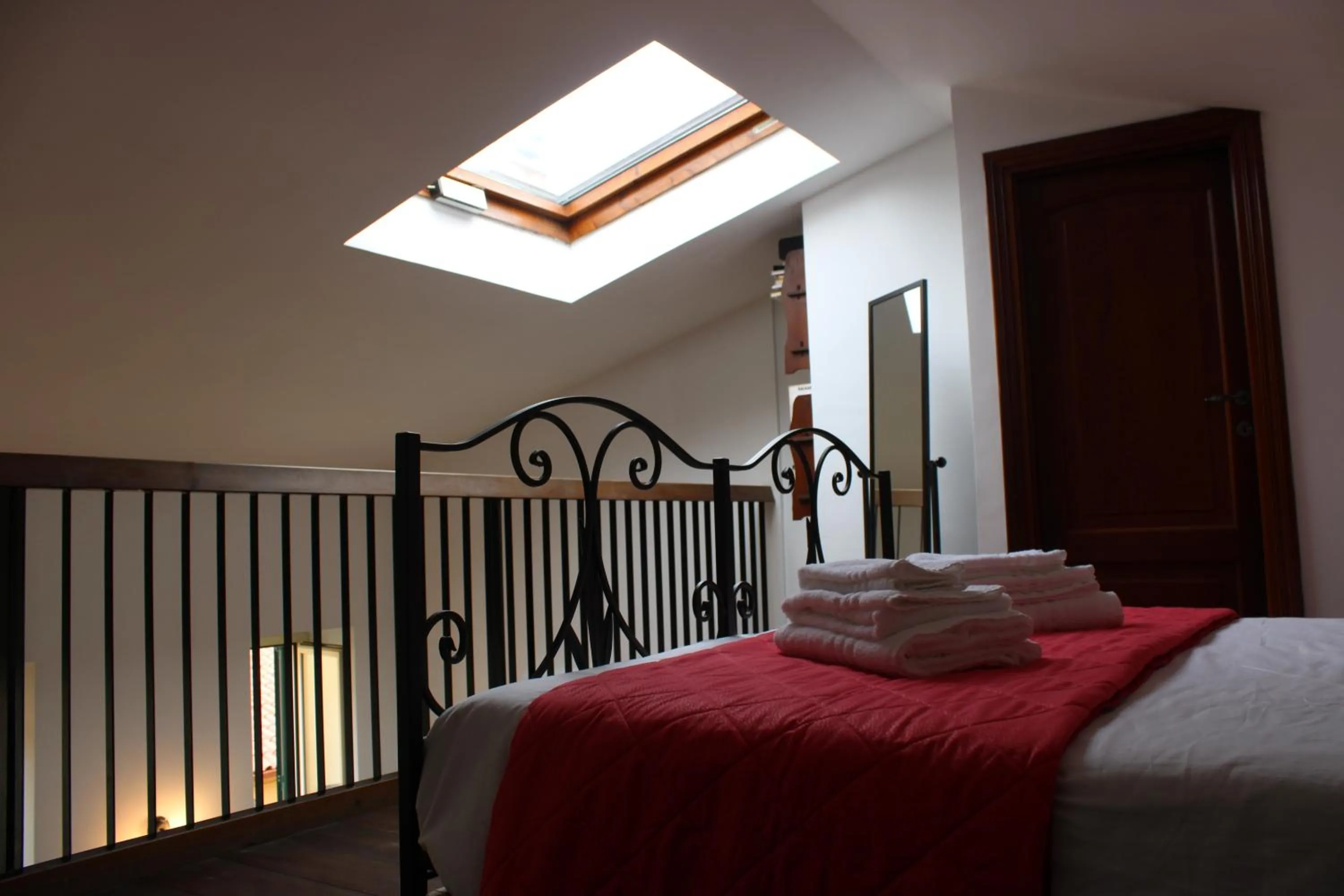 Bed in La luce del borgo