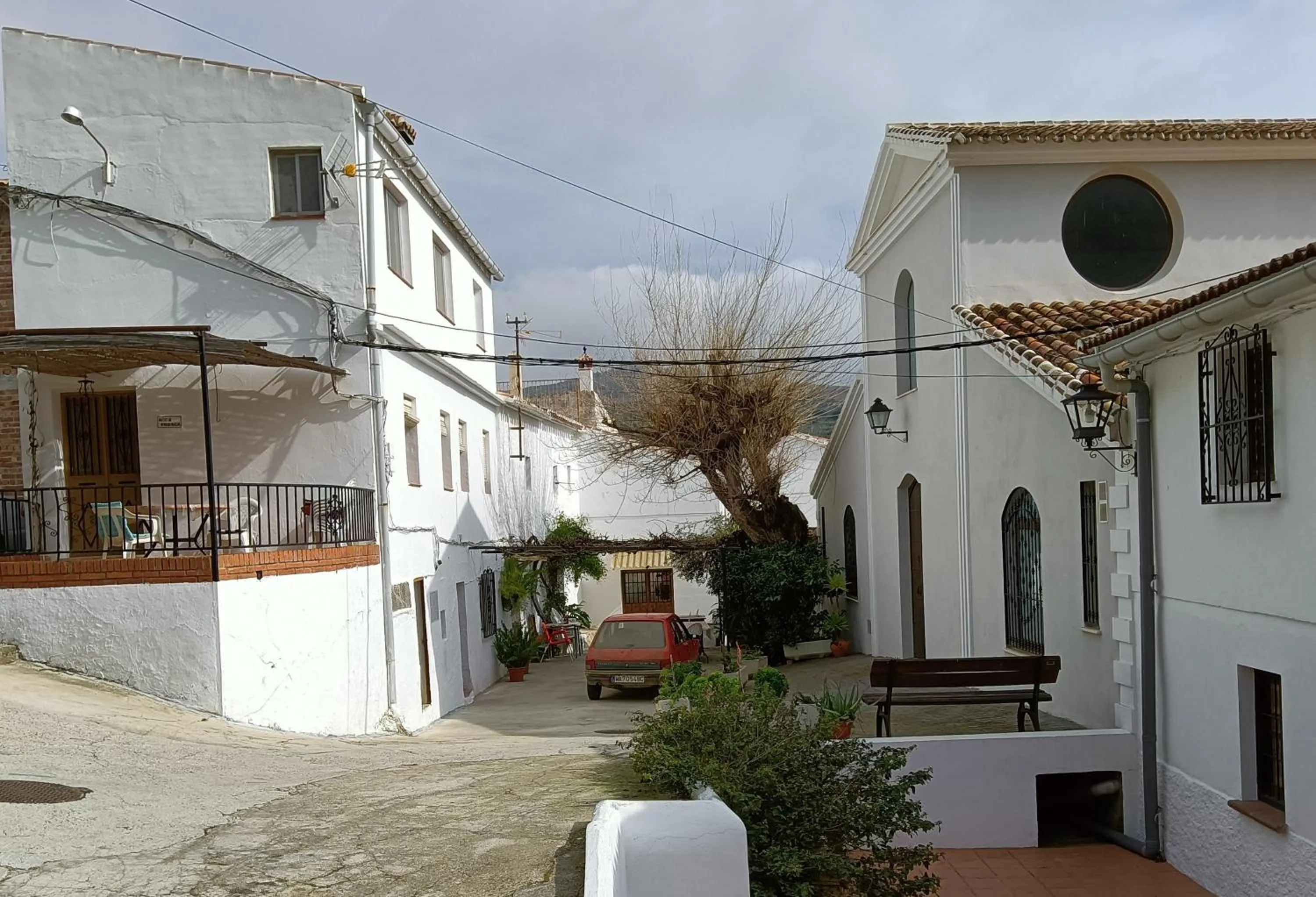 Lounge or bar in B&B Villa Deseada