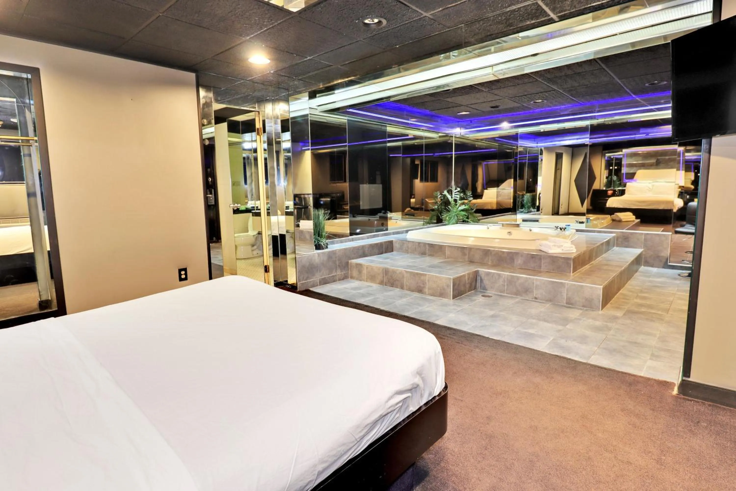 Bedroom, Bed in Hollywood Motel