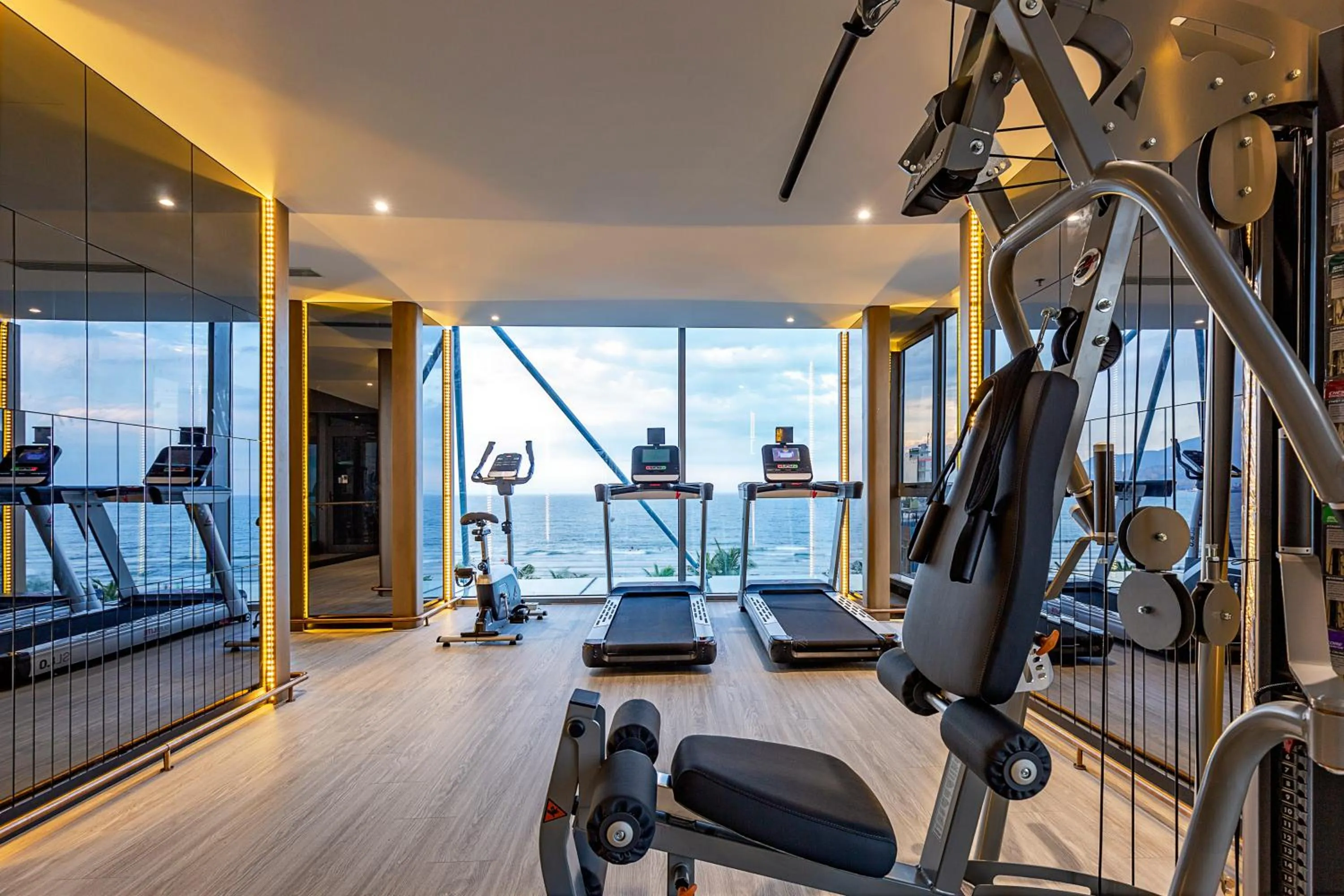 Fitness centre/facilities in Le Sands Oceanfront Danang Hotel