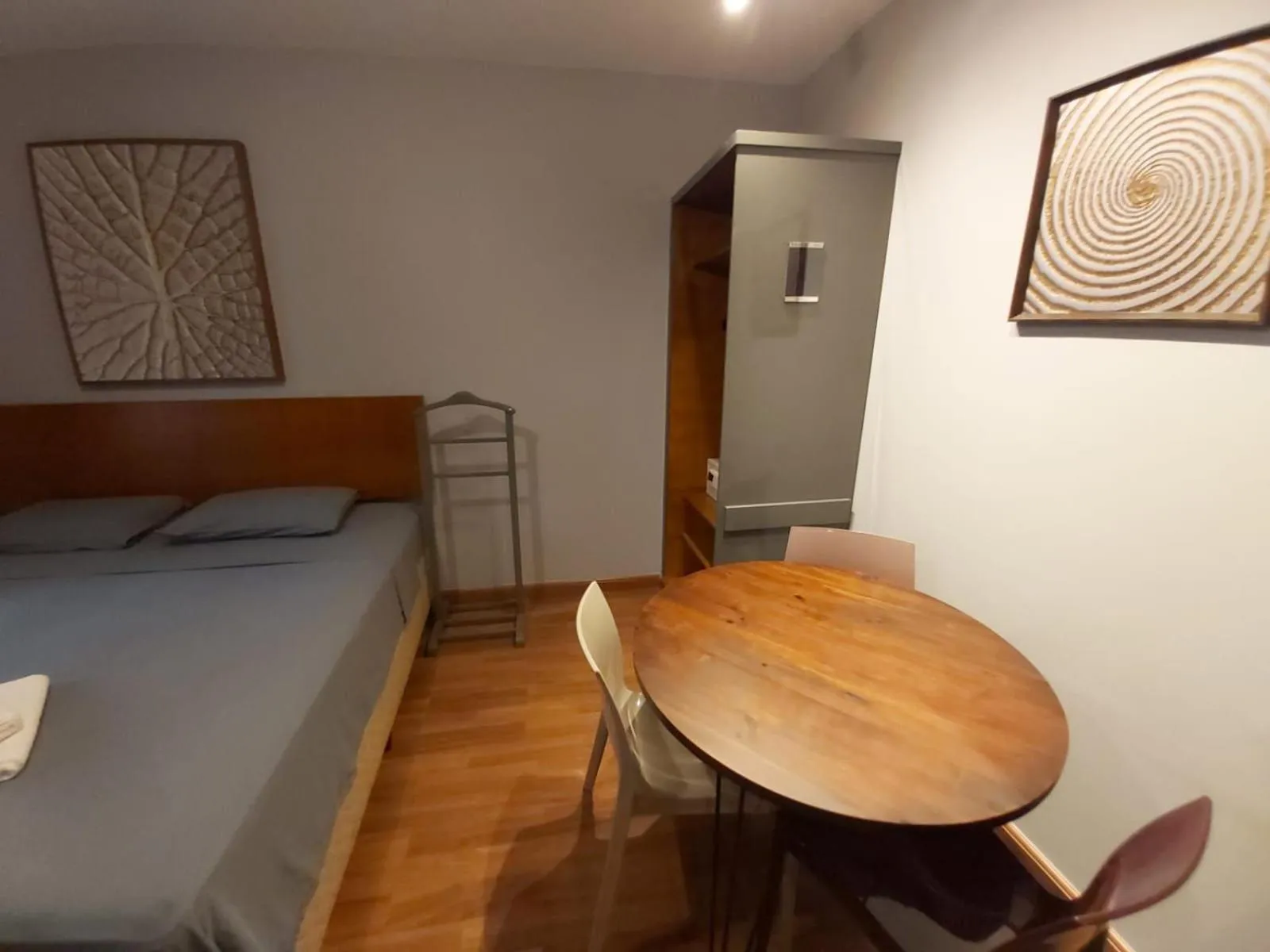 Bed in Elegant Flat Jardins - Garagem, Ar Cod,