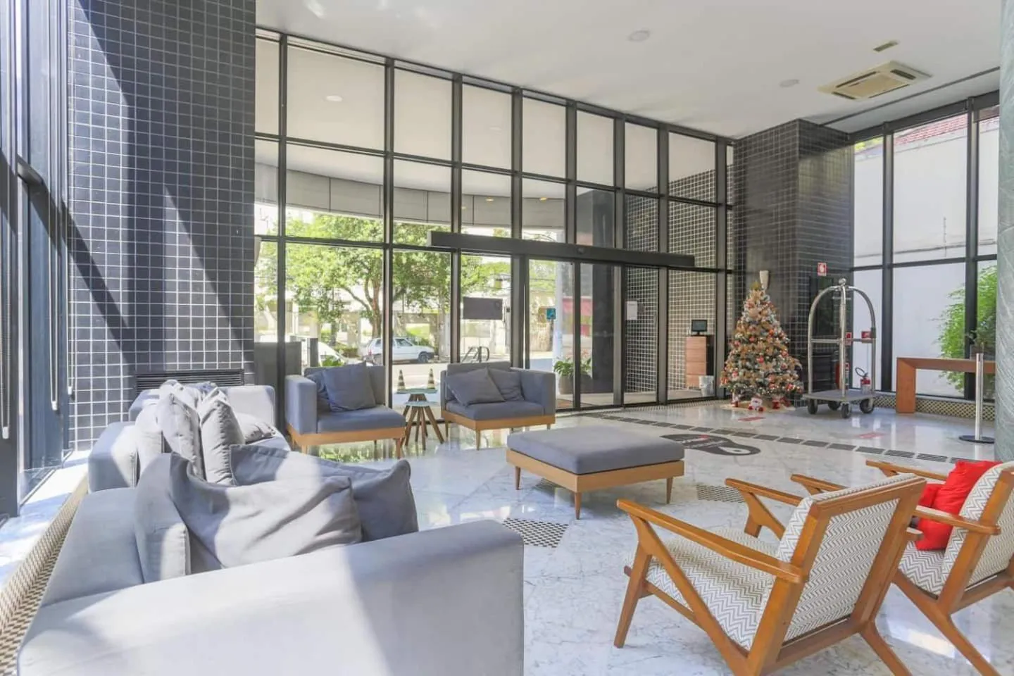 Elegant Flat Jardins - Garagem, Ar Cod,