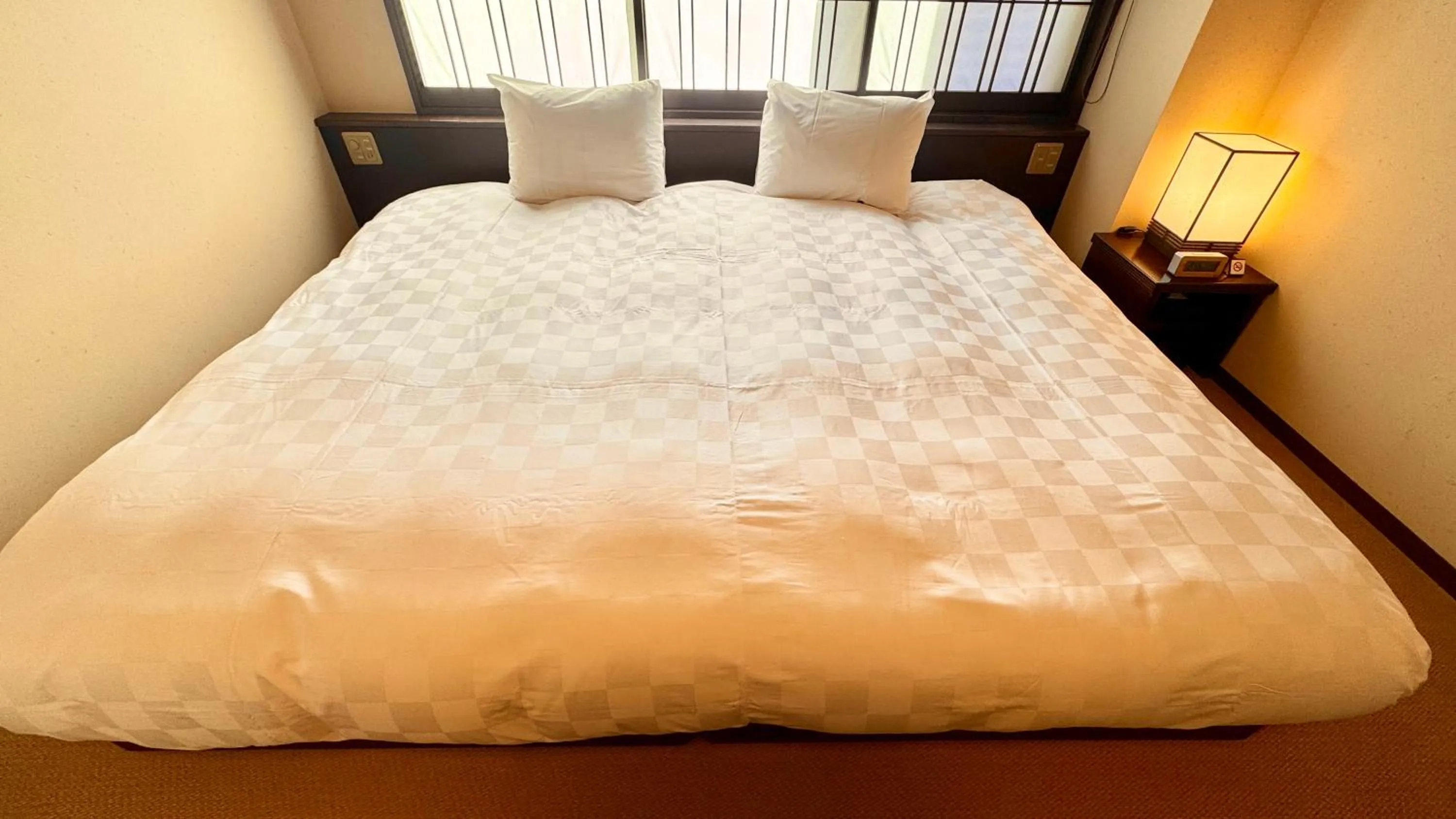 Bed in Kadensho, Arashiyama Onsen, Kyoto - Kyoritsu Resort
