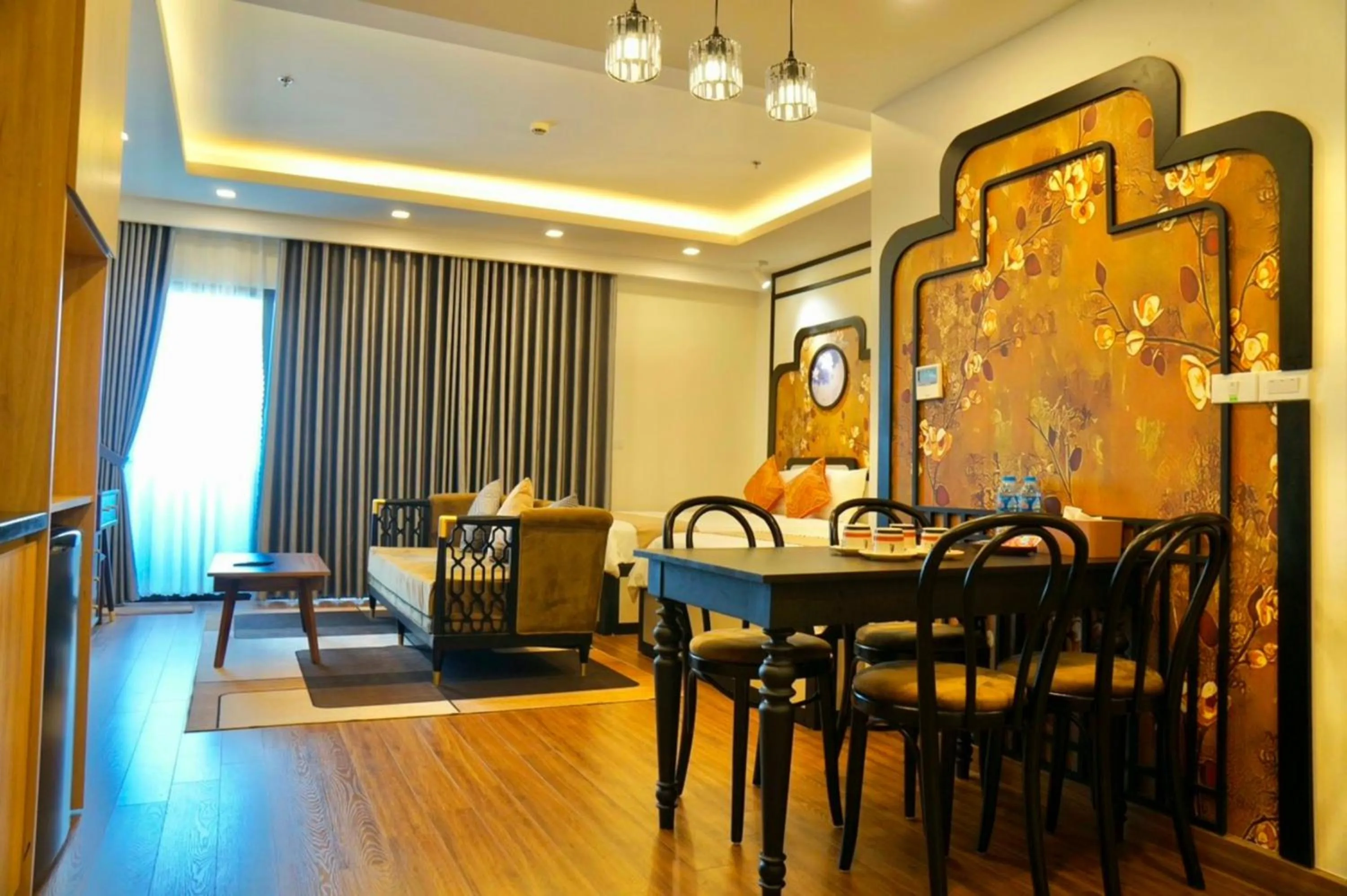 Living room in FLC Sea Tower Quy Nhon -Tran Apartment