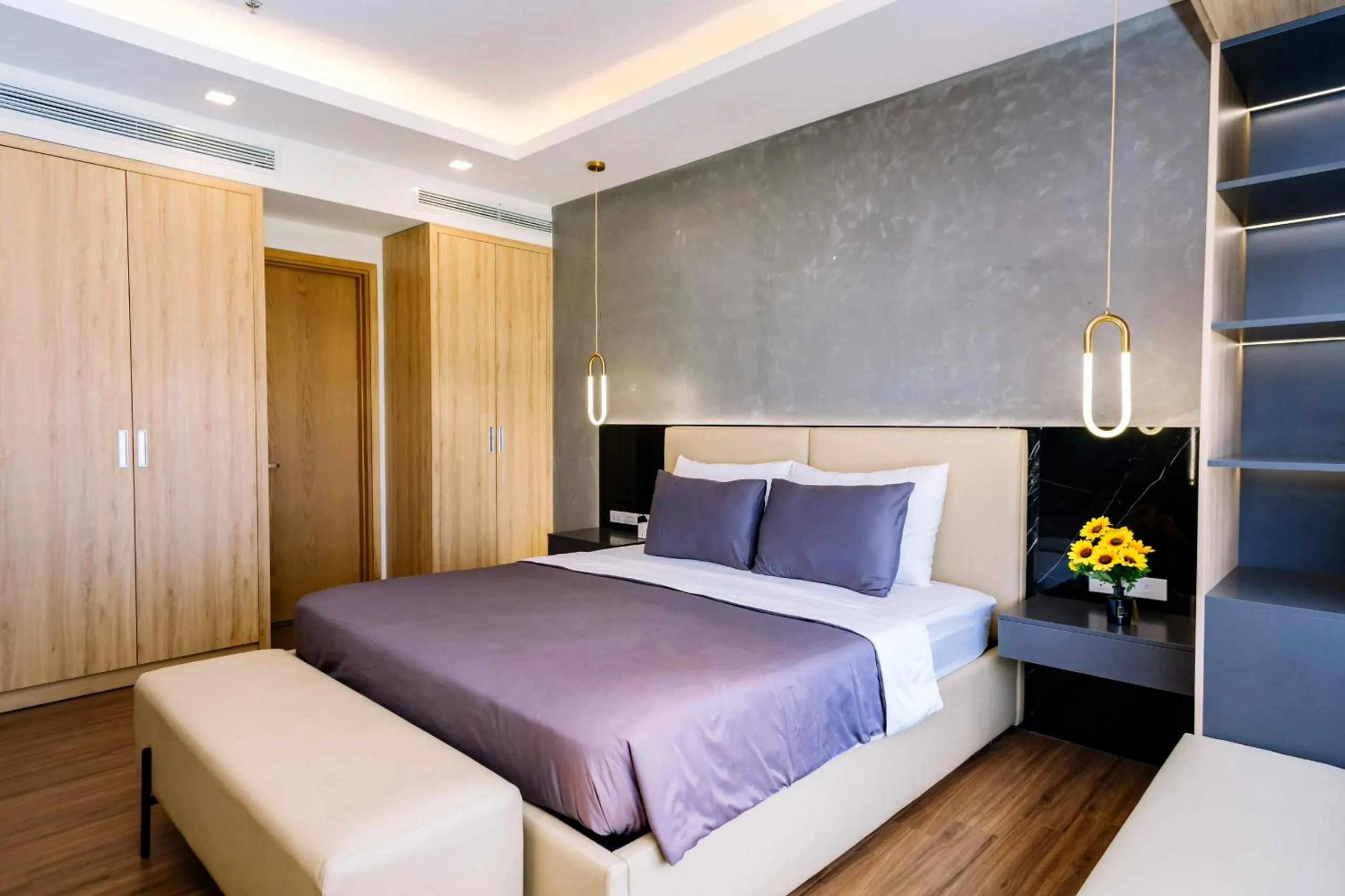 Bed in FLC Sea Tower Quy Nhon -Tran Apartment