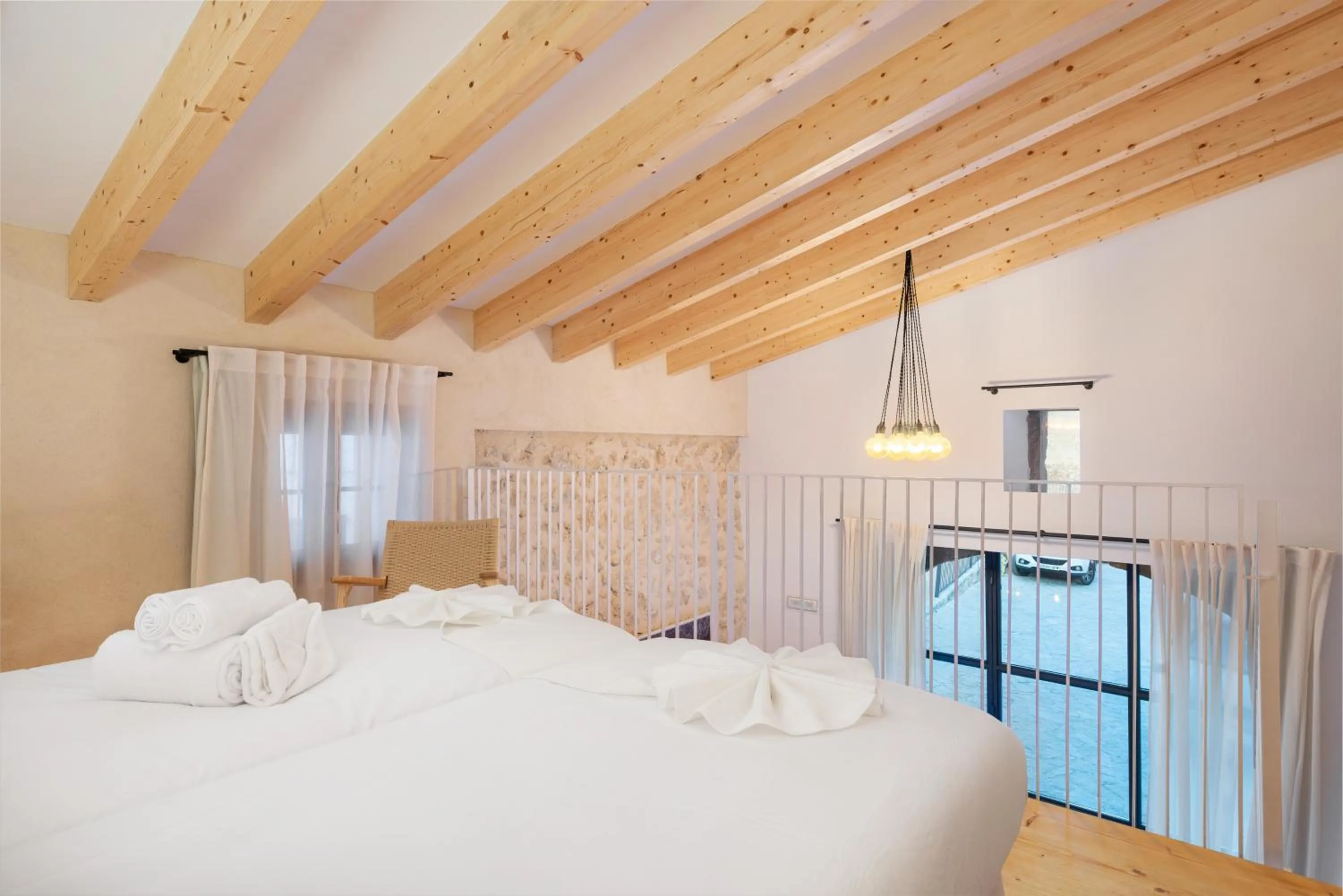 Bedroom, Bed in Placeta Vella Turismo de Interior