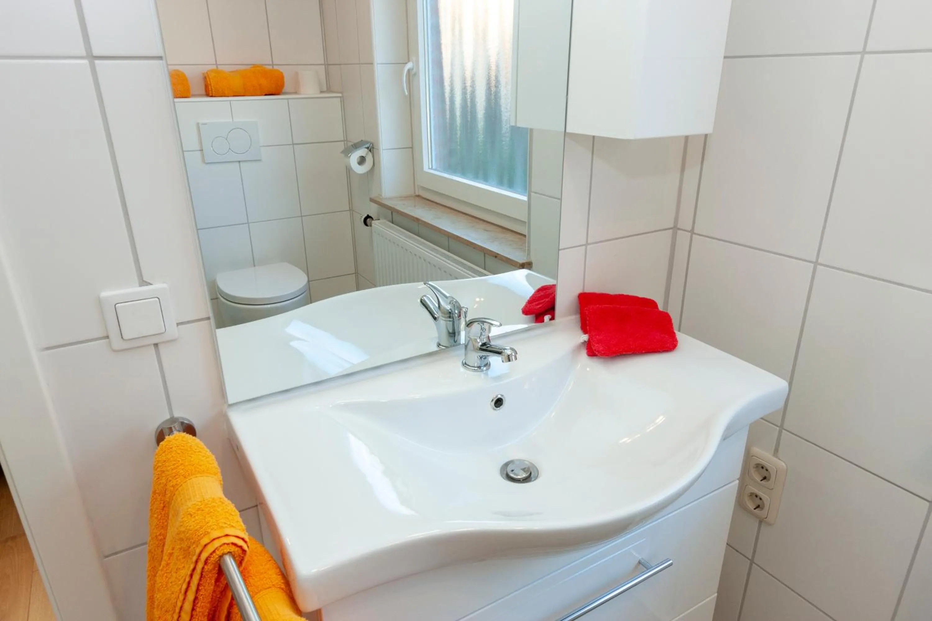 Bathroom in Hotel garni NordSeerose Greetsiel