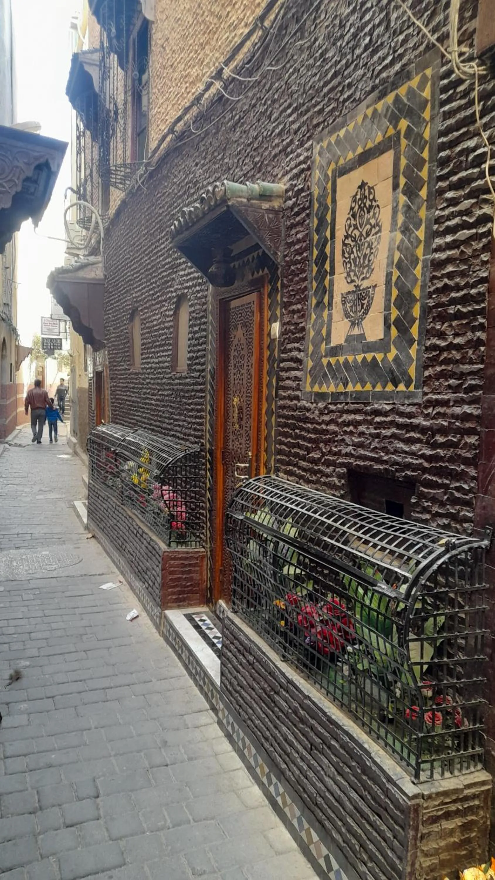 Facade/entrance in Riad amal