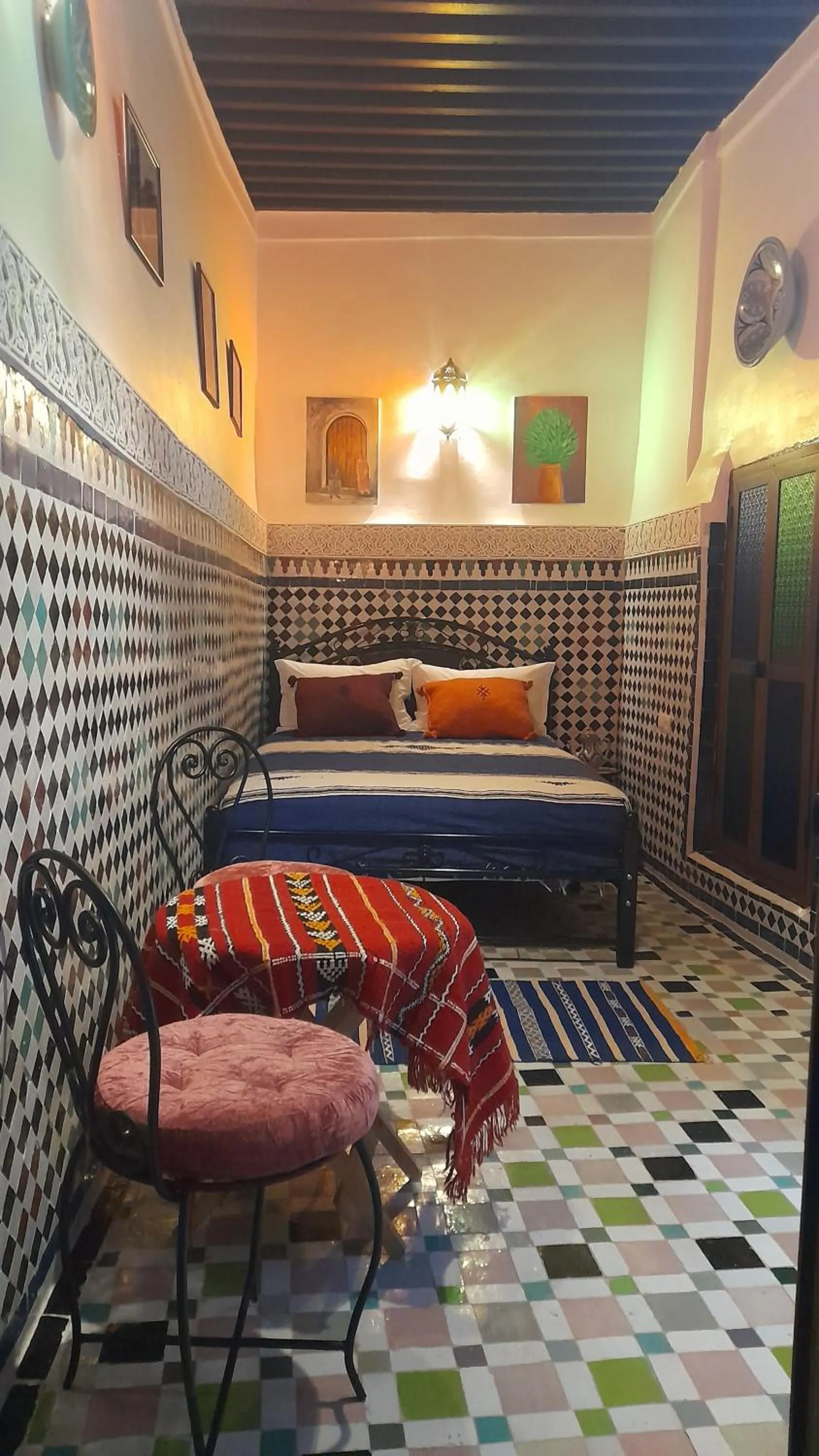 Bedroom, Bed in Riad amal