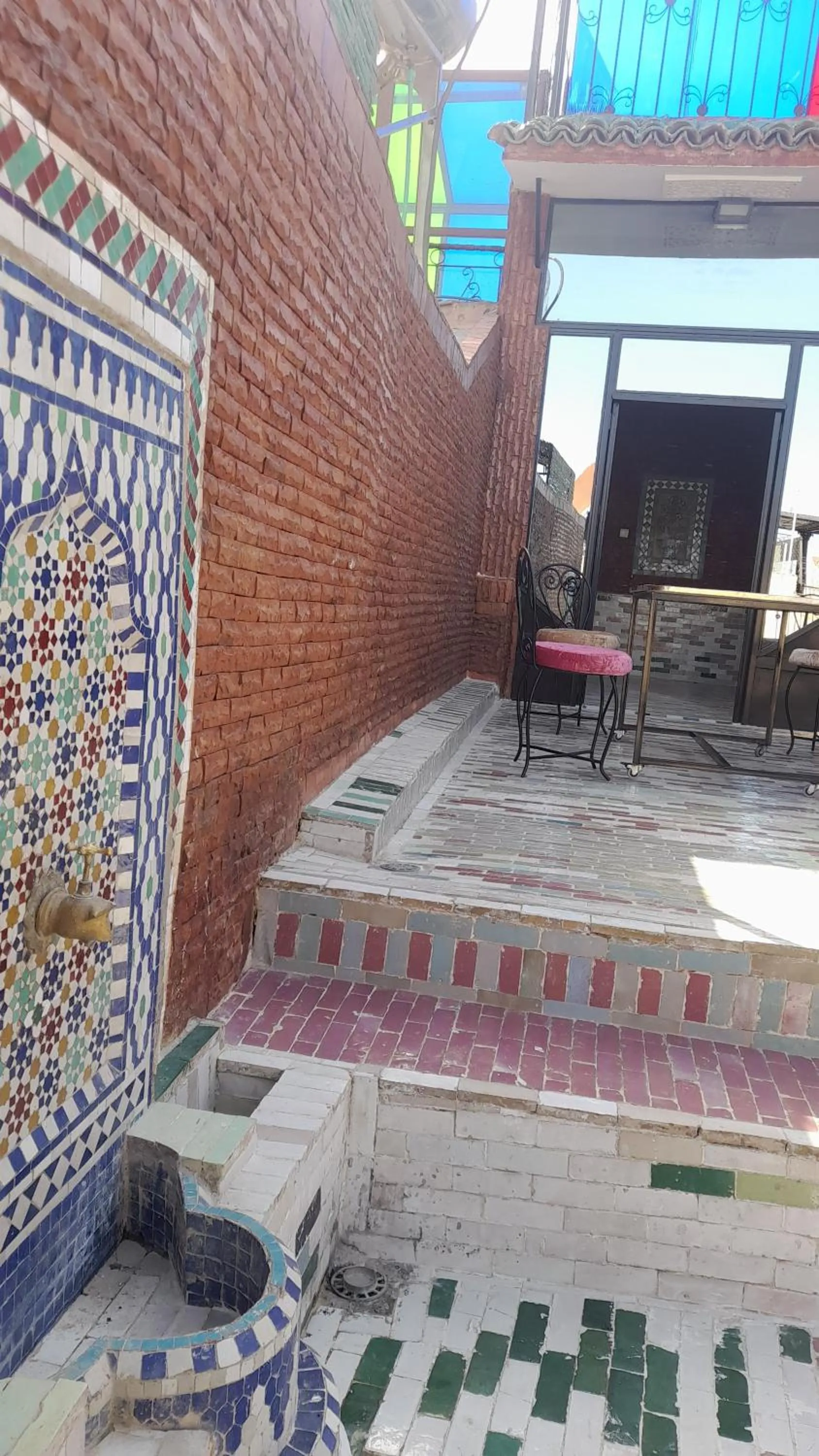 Patio in Riad amal