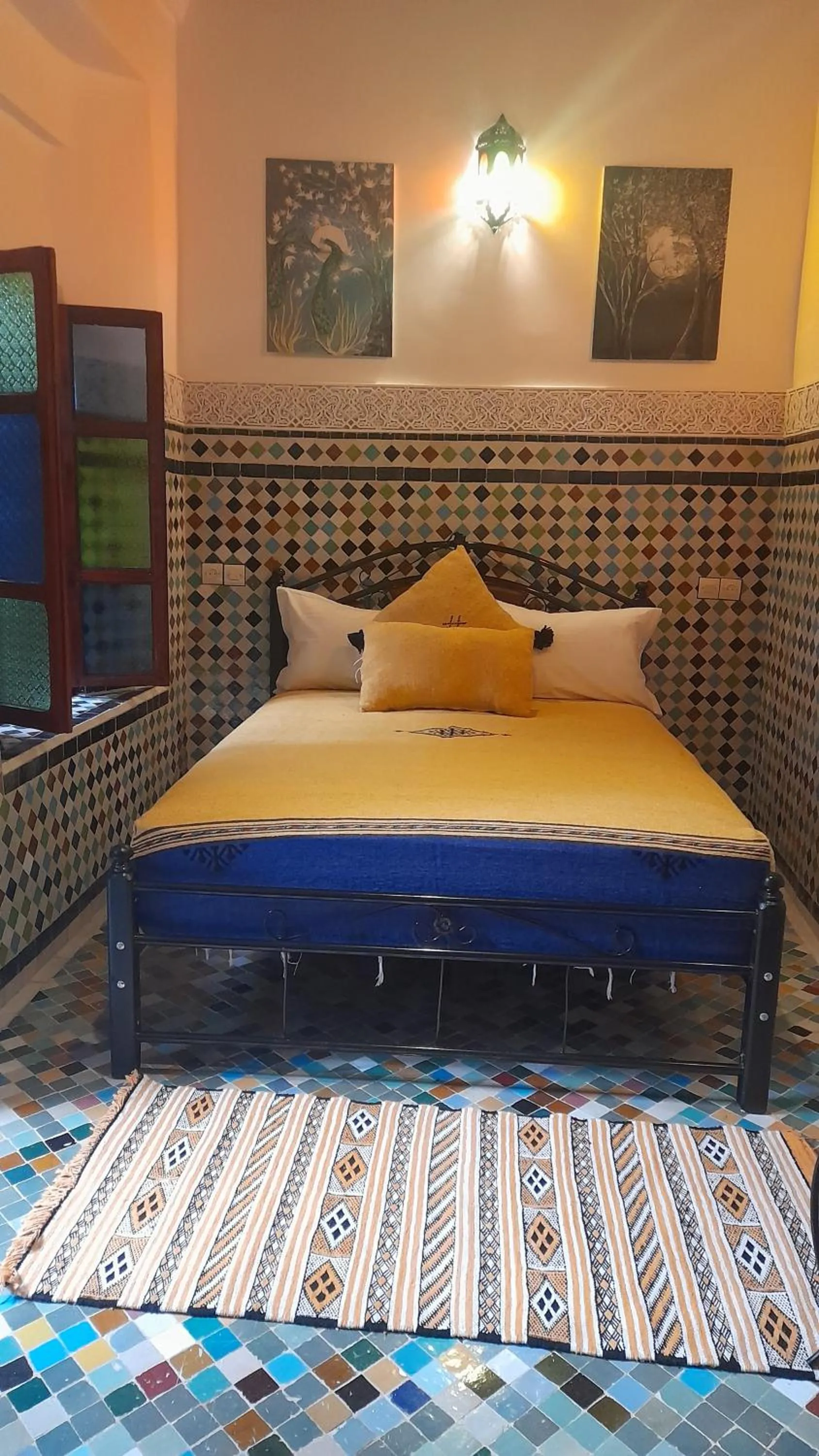 Bed in Riad amal