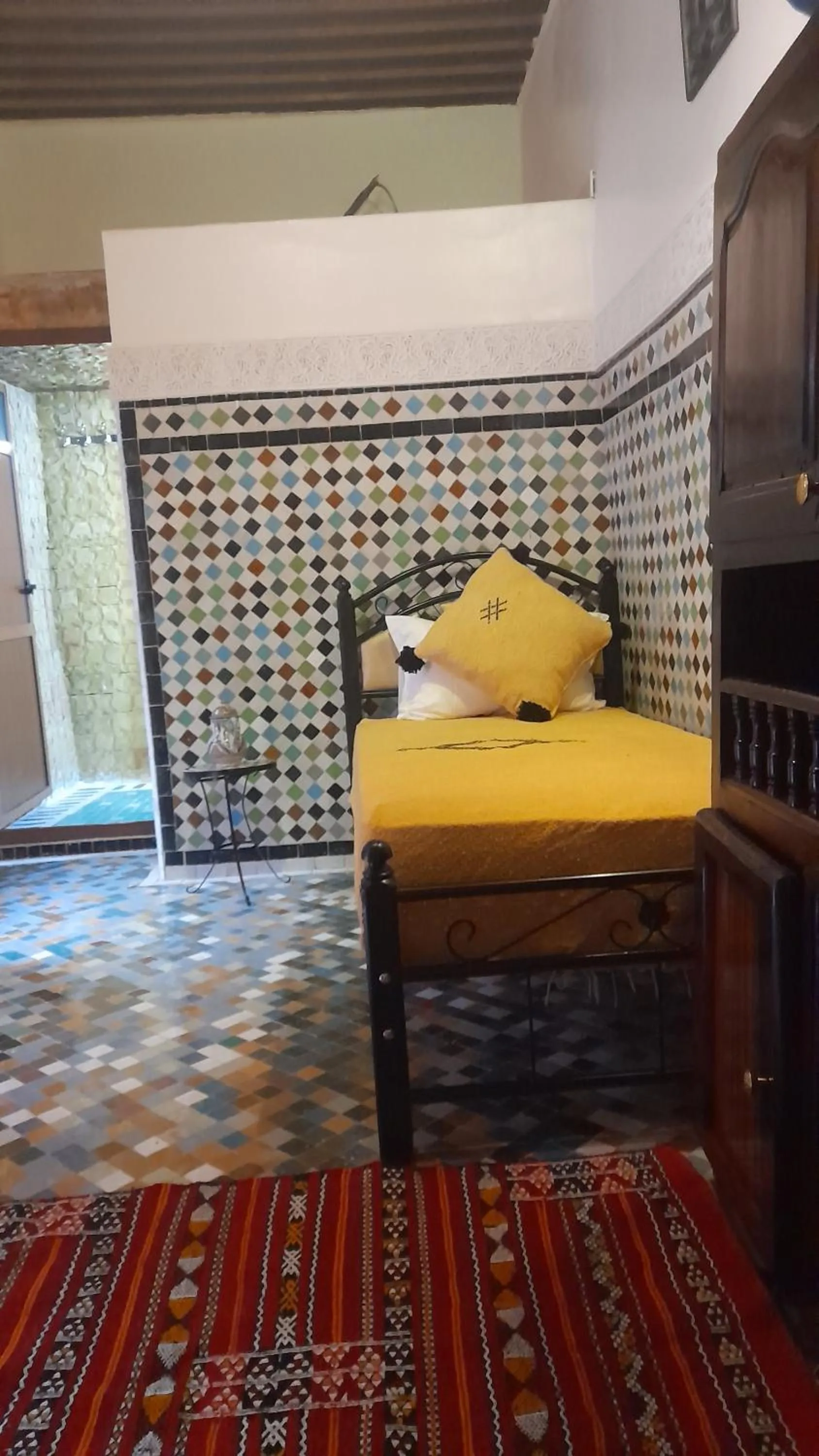 Bedroom, Bed in Riad amal