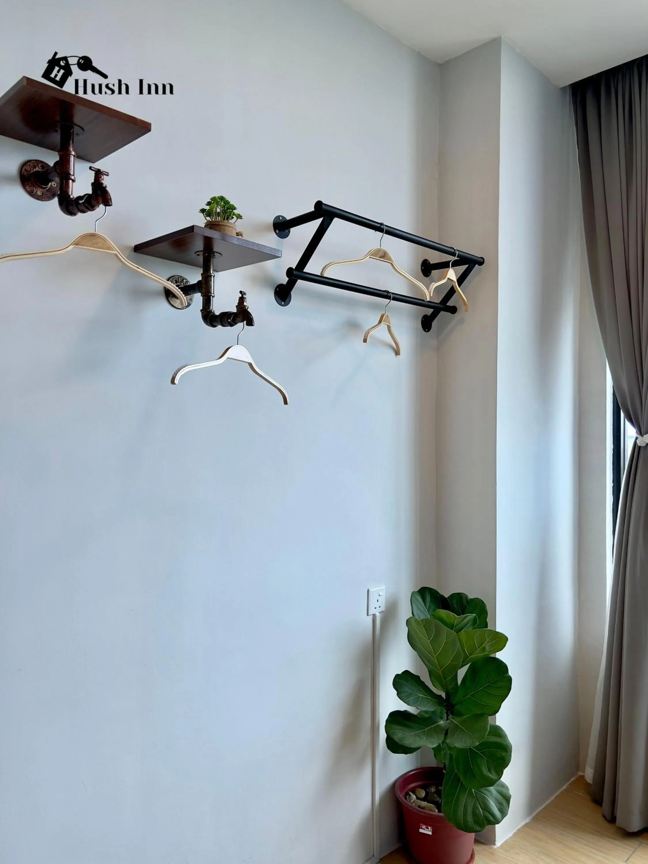 Decorative detail in Hush Inn at ITCC Manhattan Suites