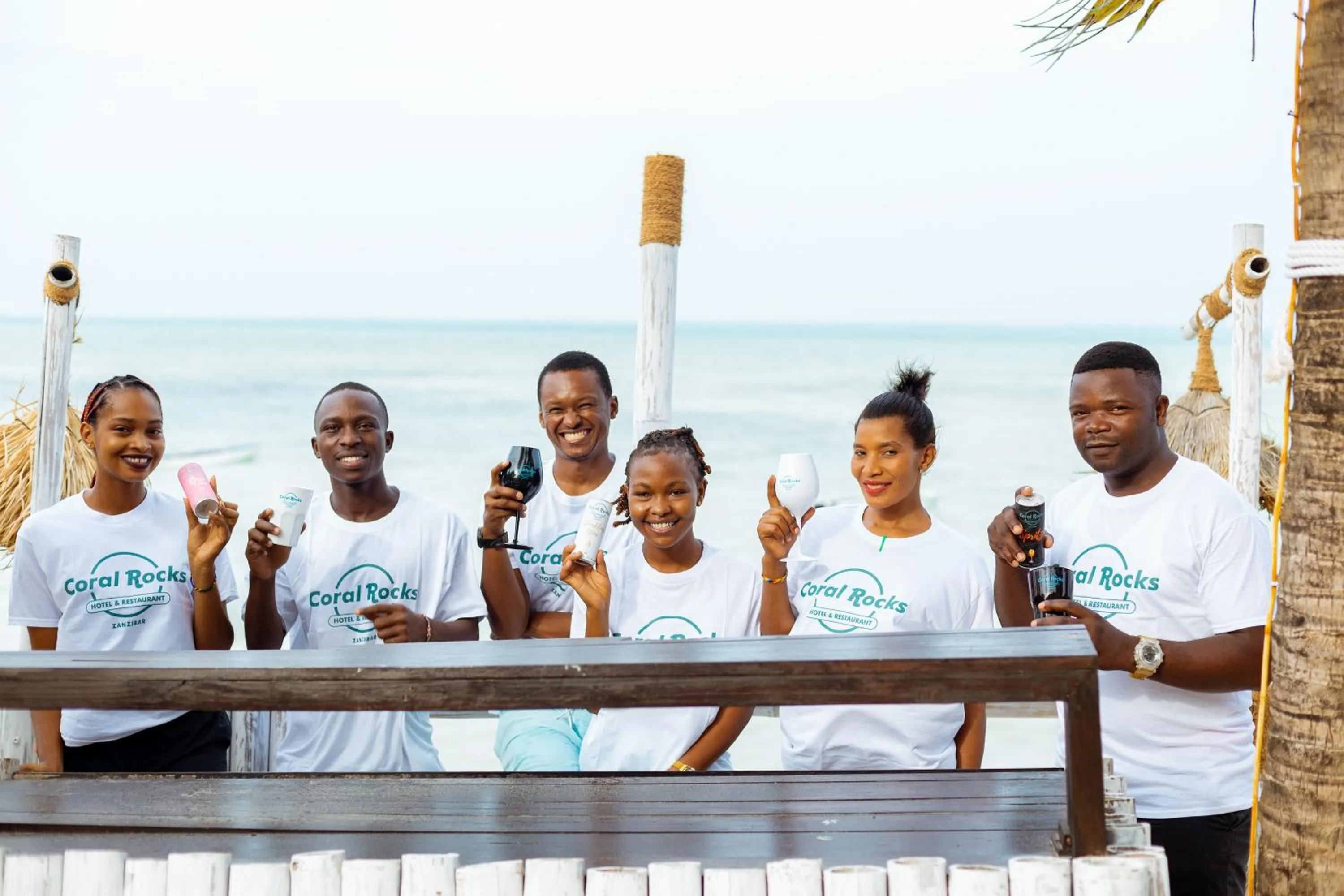 Staff in Coral Rocks Hotel & Restaurant